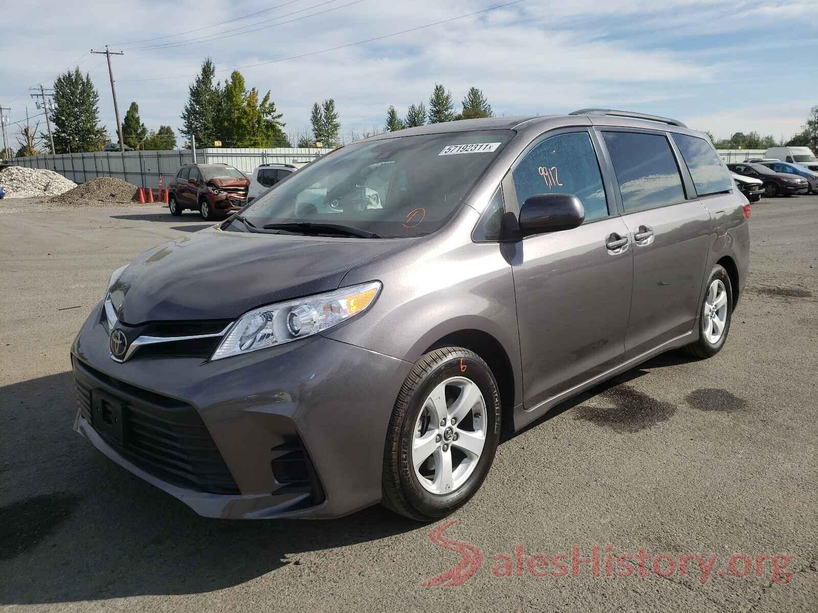 5TDKZ3DC8LS056614 2020 TOYOTA SIENNA