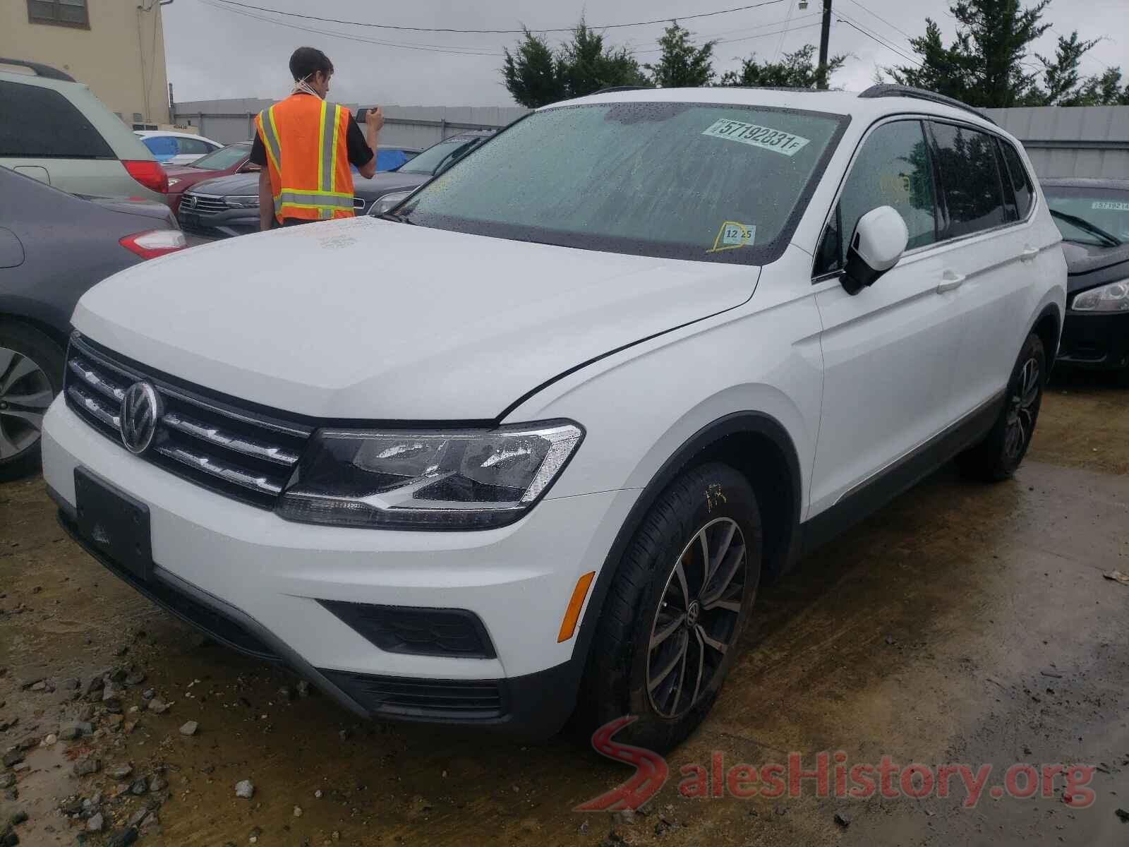 3VV2B7AX2MM022920 2021 VOLKSWAGEN TIGUAN