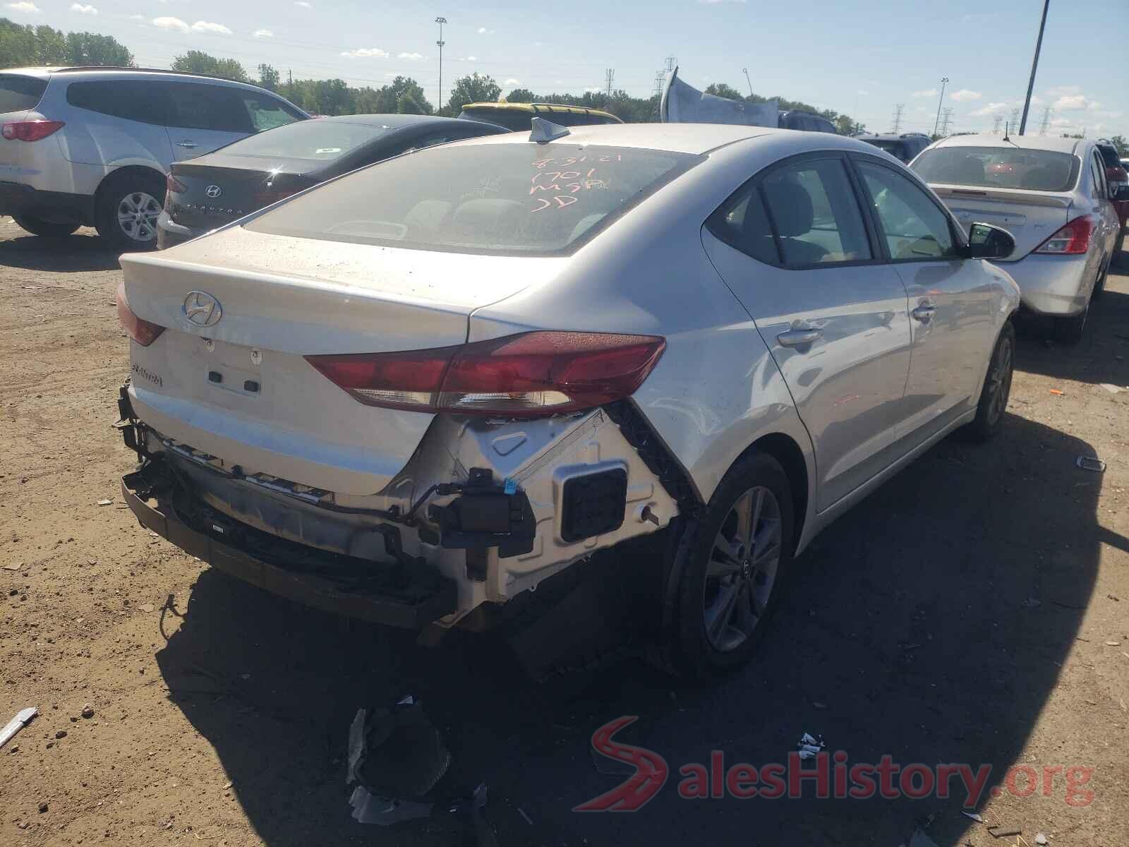 5NPD84LF5JH291701 2018 HYUNDAI ELANTRA