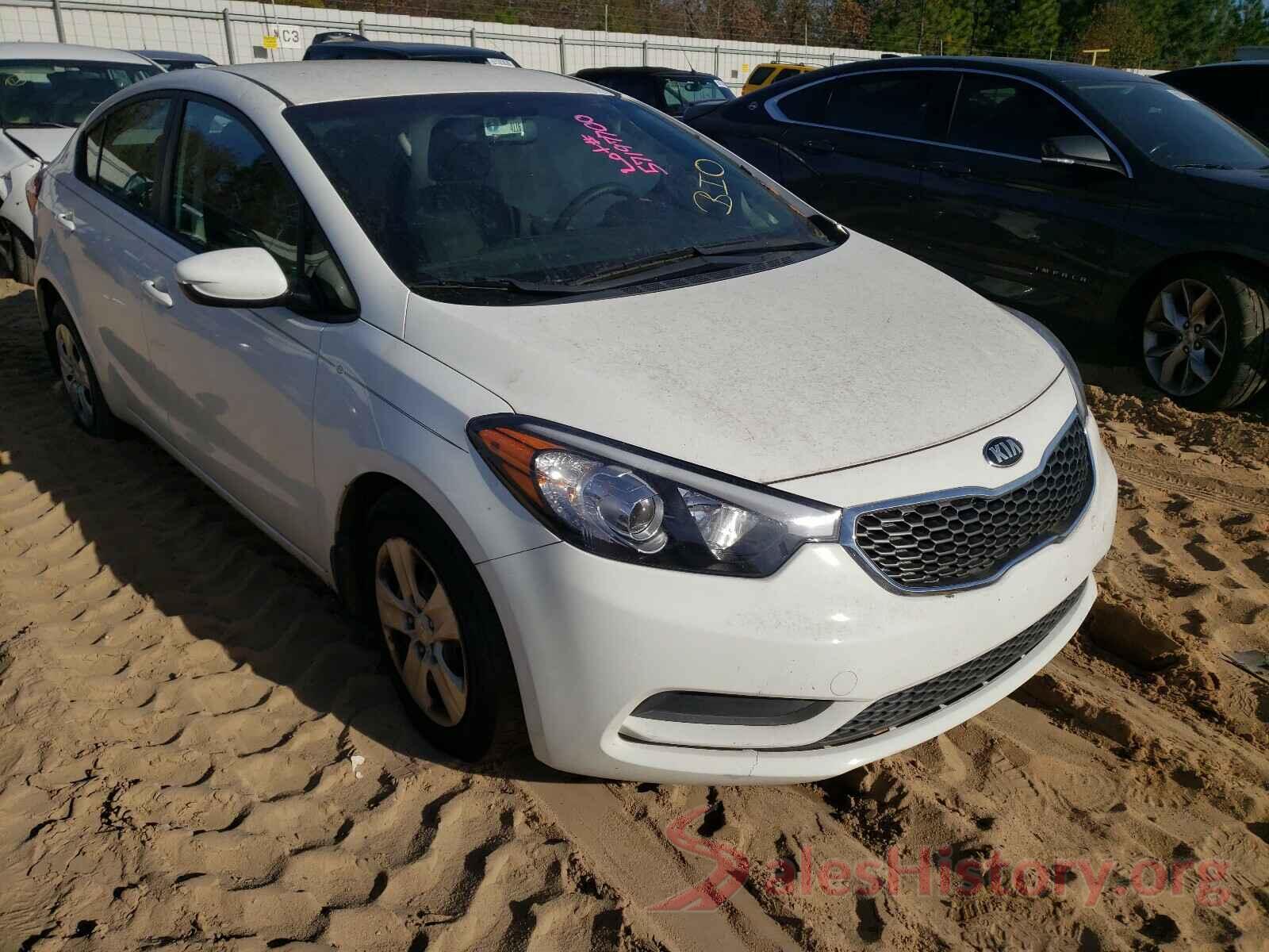 KNAFK4A62G5468417 2016 KIA FORTE