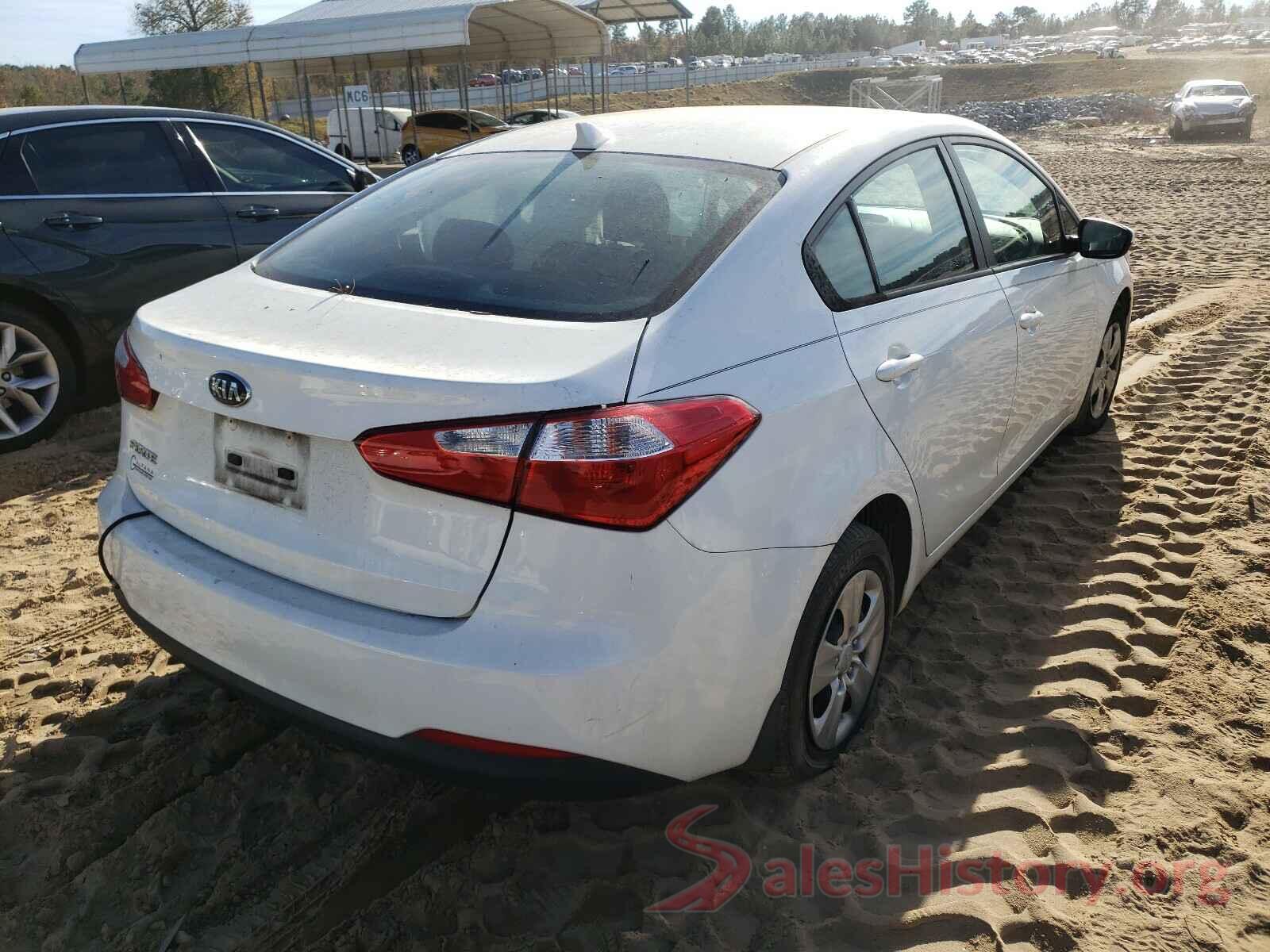 KNAFK4A62G5468417 2016 KIA FORTE