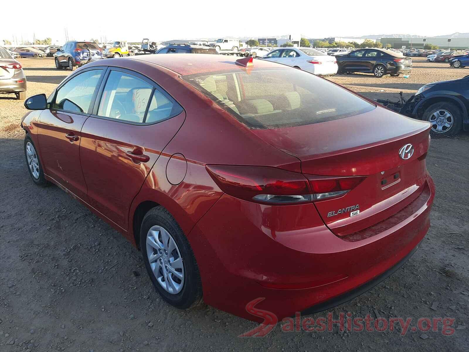 5NPD74LF5HH201282 2017 HYUNDAI ELANTRA