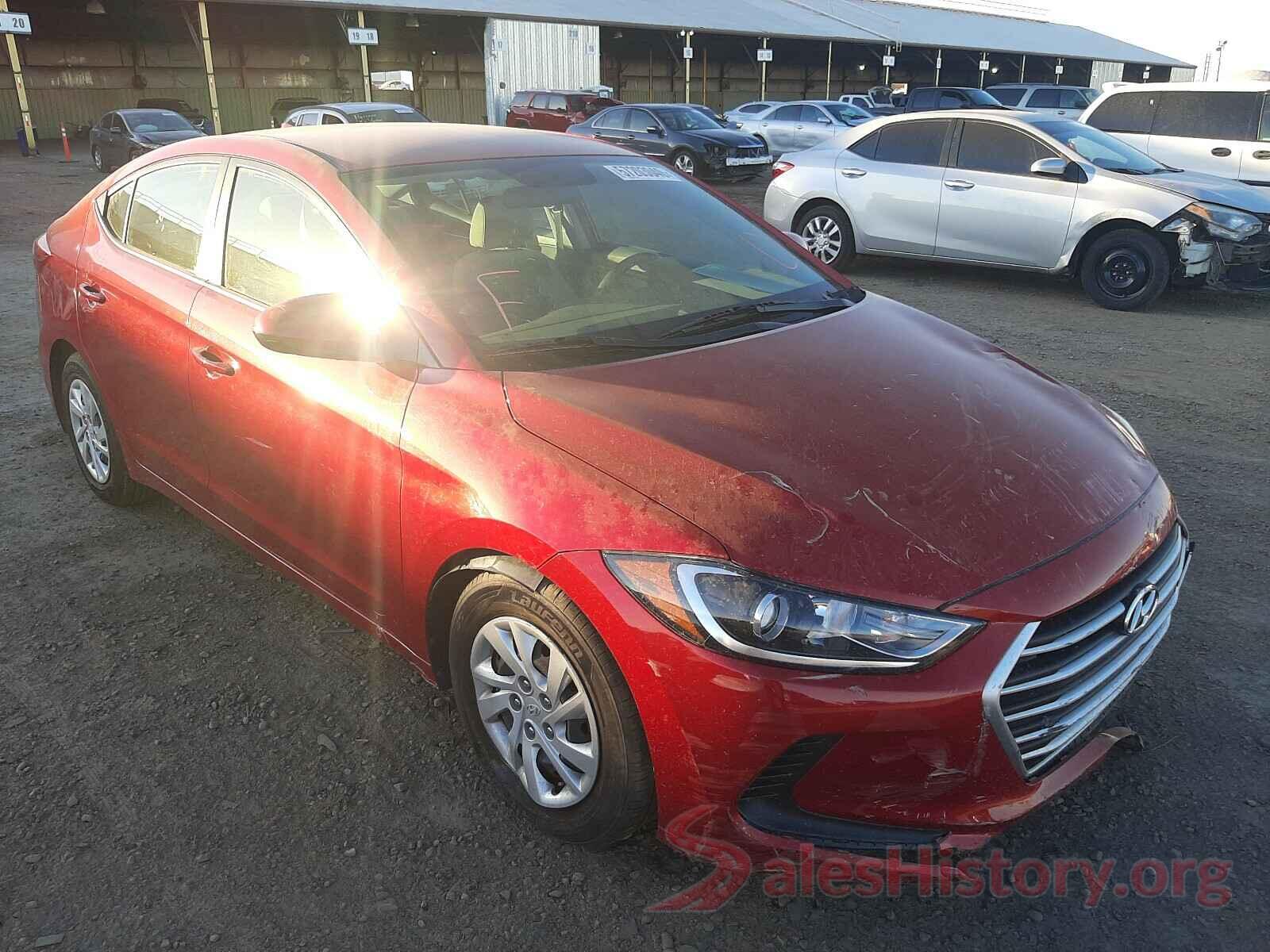 5NPD74LF5HH201282 2017 HYUNDAI ELANTRA