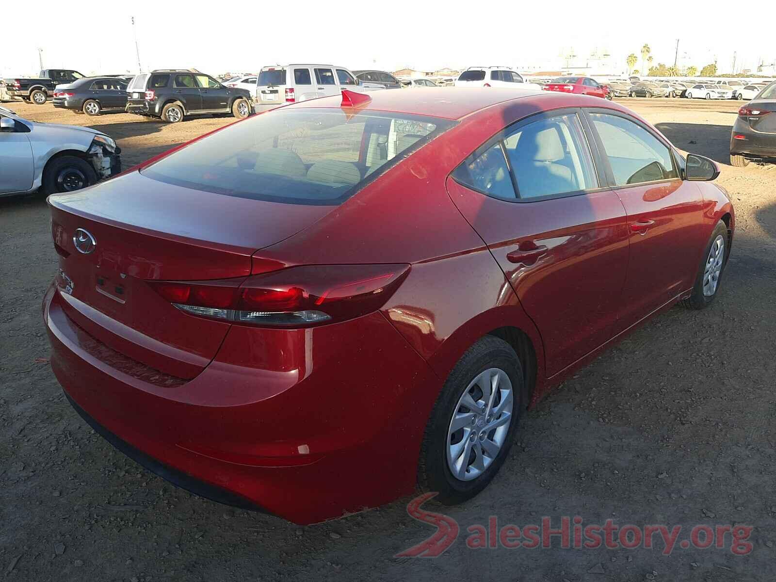 5NPD74LF5HH201282 2017 HYUNDAI ELANTRA