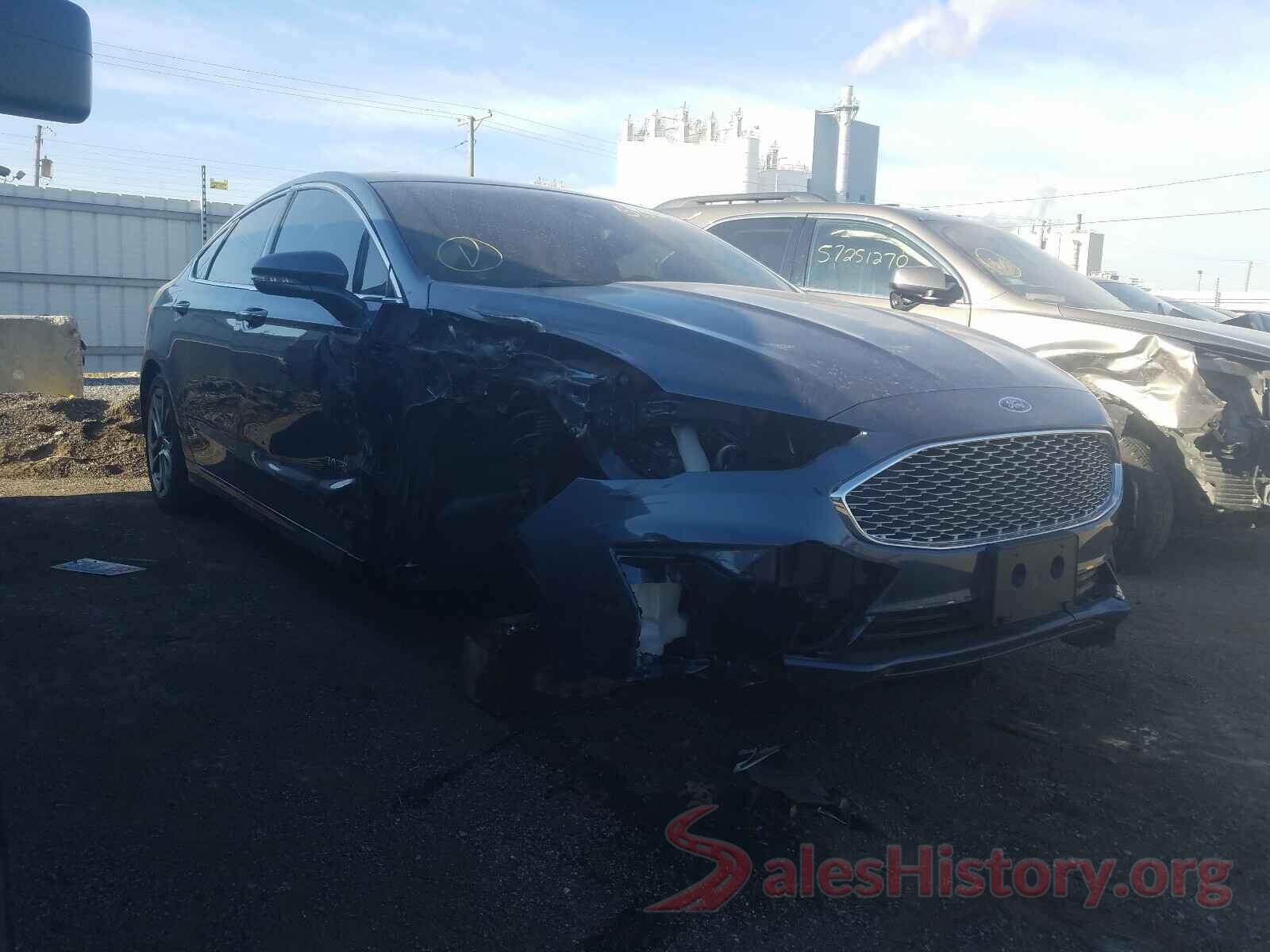 3FA6P0RU3KR110660 2019 FORD FUSION