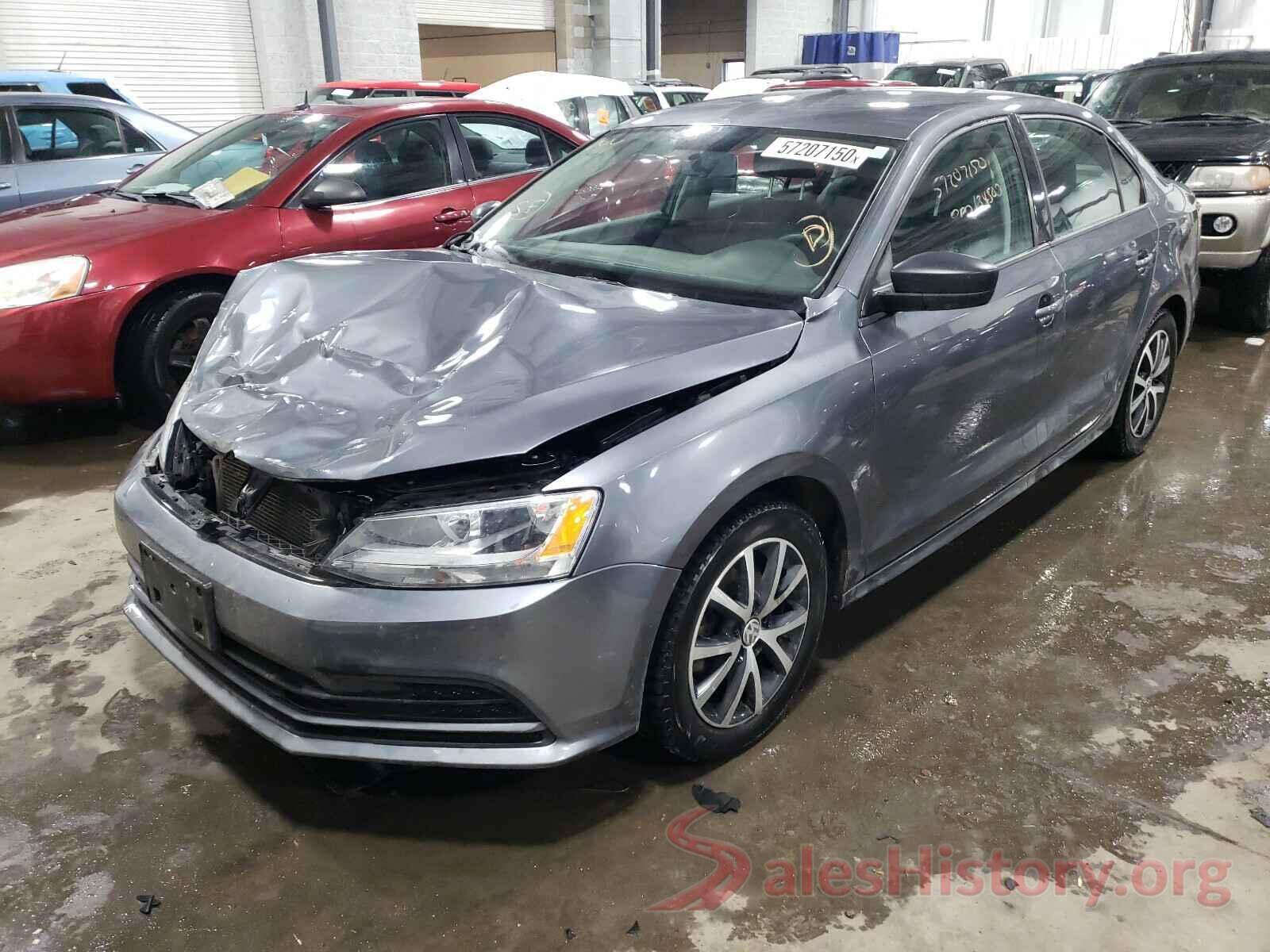 3VWD67AJ8GM227912 2016 VOLKSWAGEN JETTA