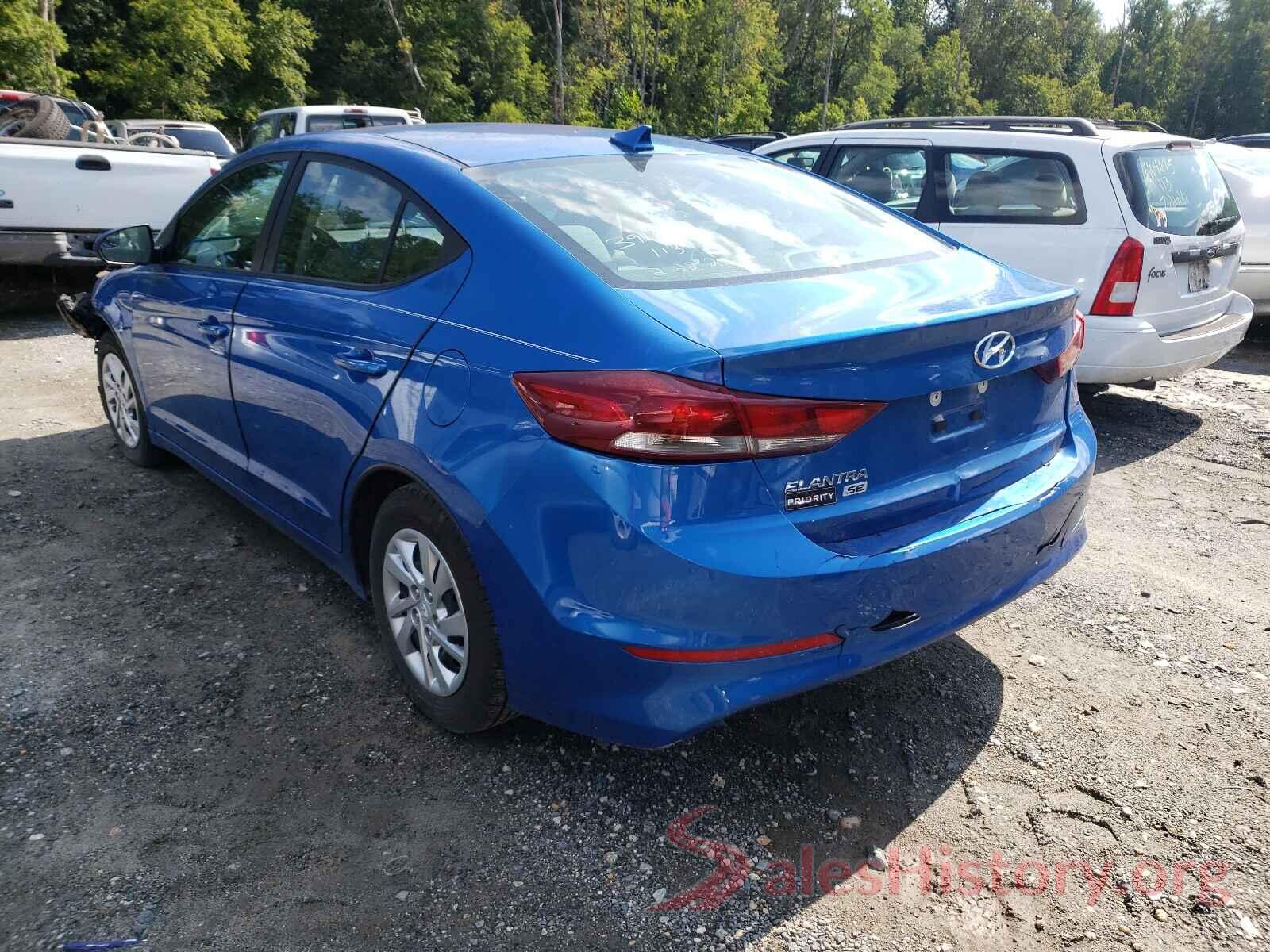 KMHD74LF6HU090078 2017 HYUNDAI ELANTRA