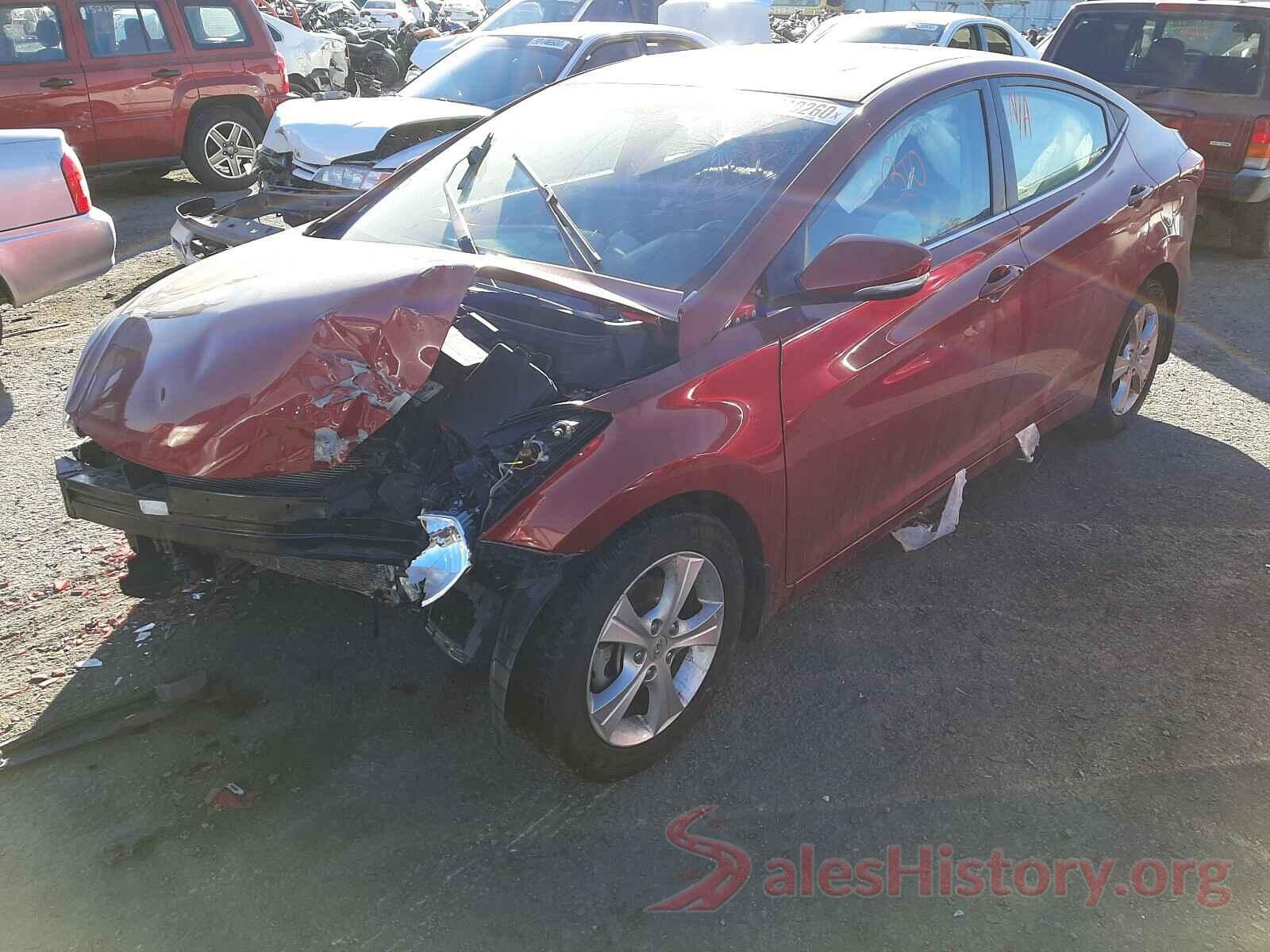 5NPDH4AE8GH679766 2016 HYUNDAI ELANTRA