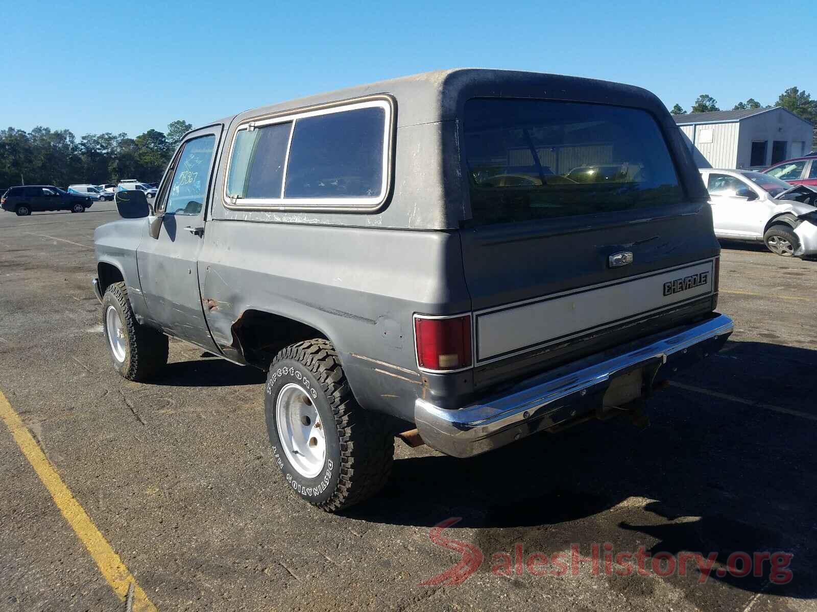 1G8EK18H3GF158429 1986 CHEVROLET BLAZER