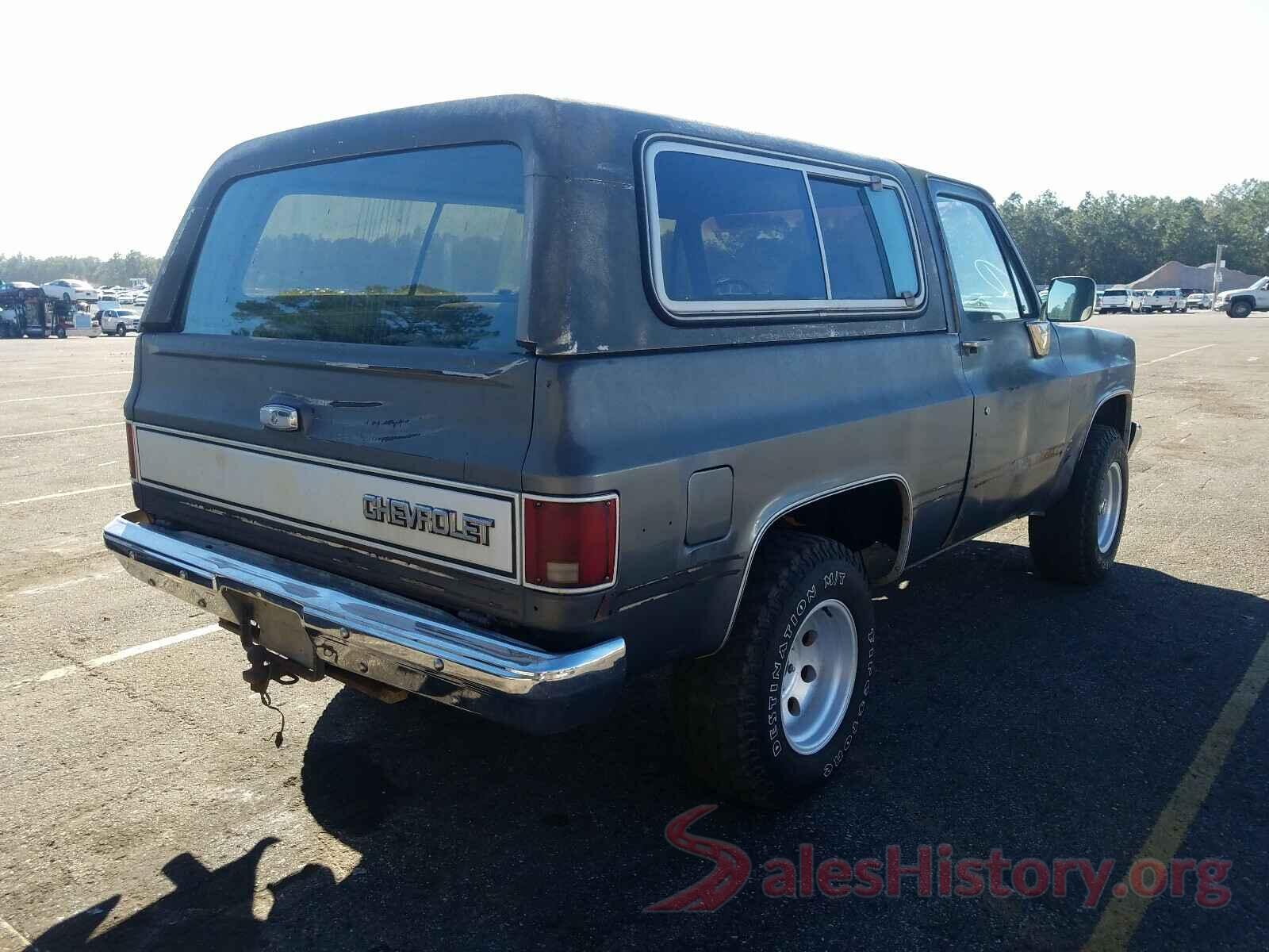 1G8EK18H3GF158429 1986 CHEVROLET BLAZER