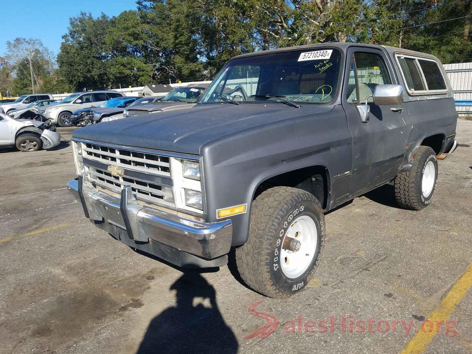 1G8EK18H3GF158429 1986 CHEVROLET BLAZER