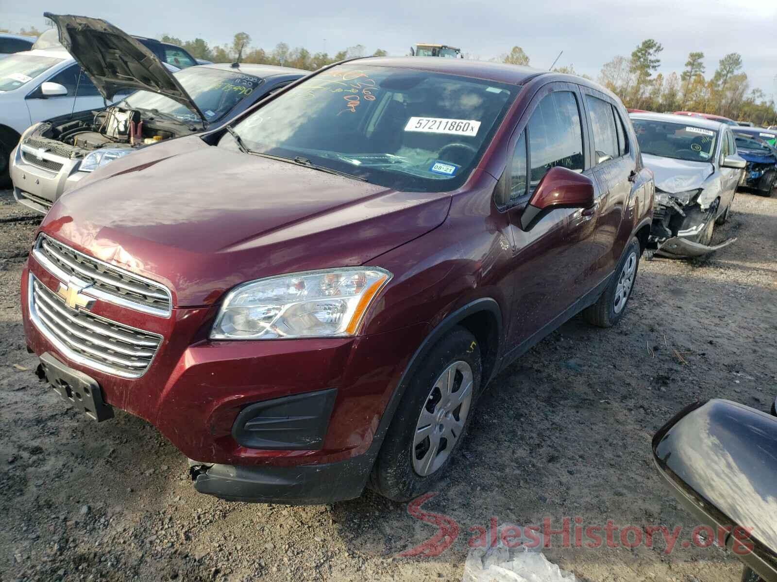 3GNCJKSB3GL240555 2016 CHEVROLET TRAX