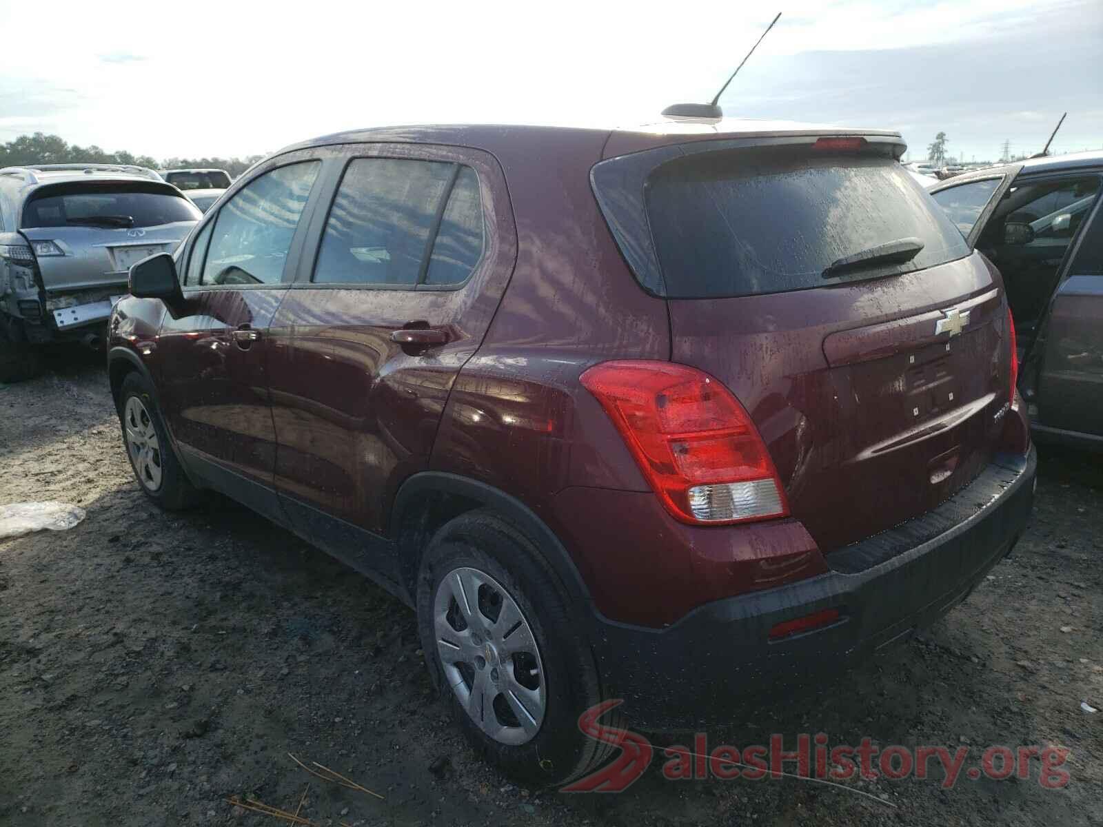 3GNCJKSB3GL240555 2016 CHEVROLET TRAX