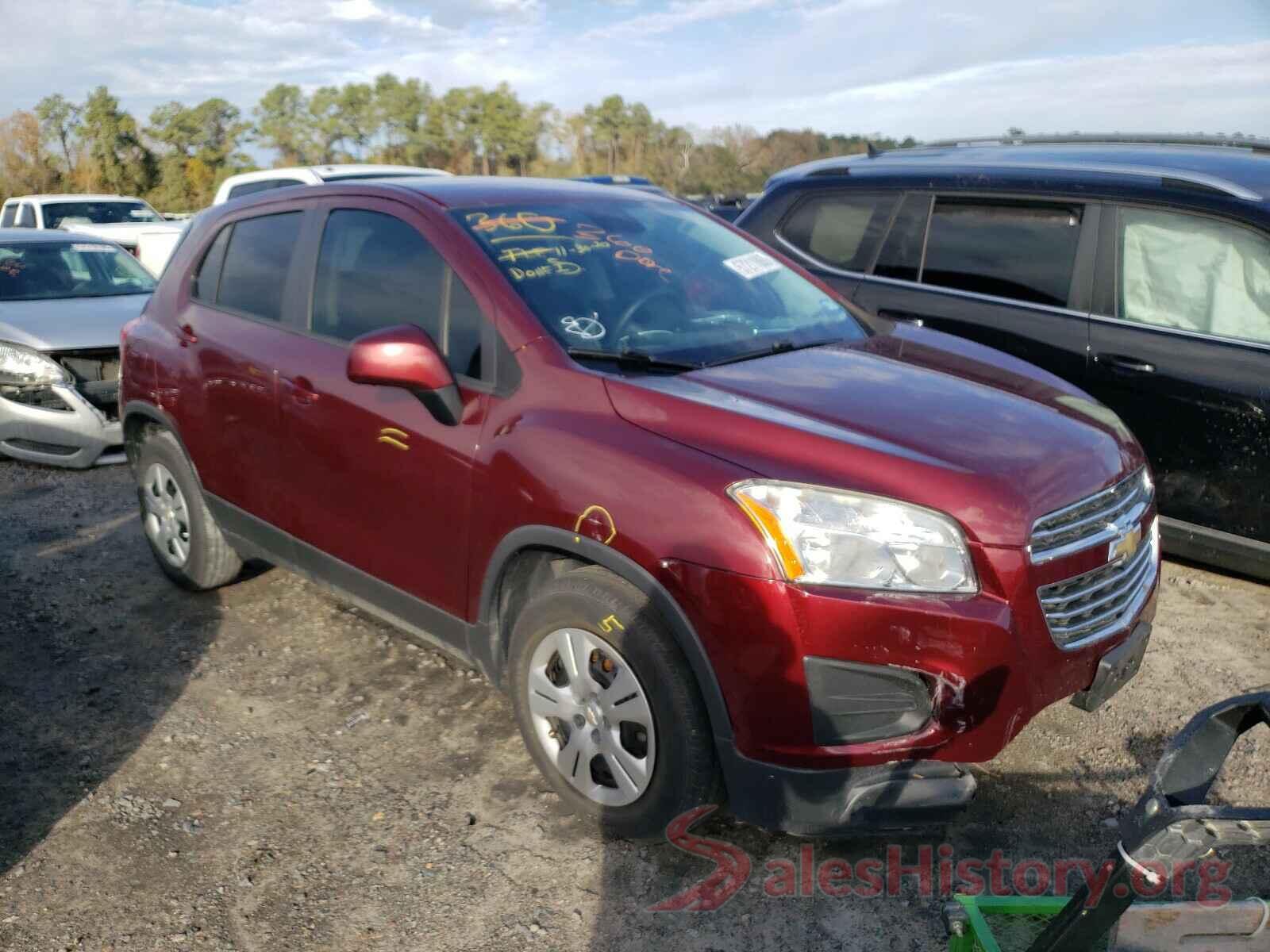 3GNCJKSB3GL240555 2016 CHEVROLET TRAX