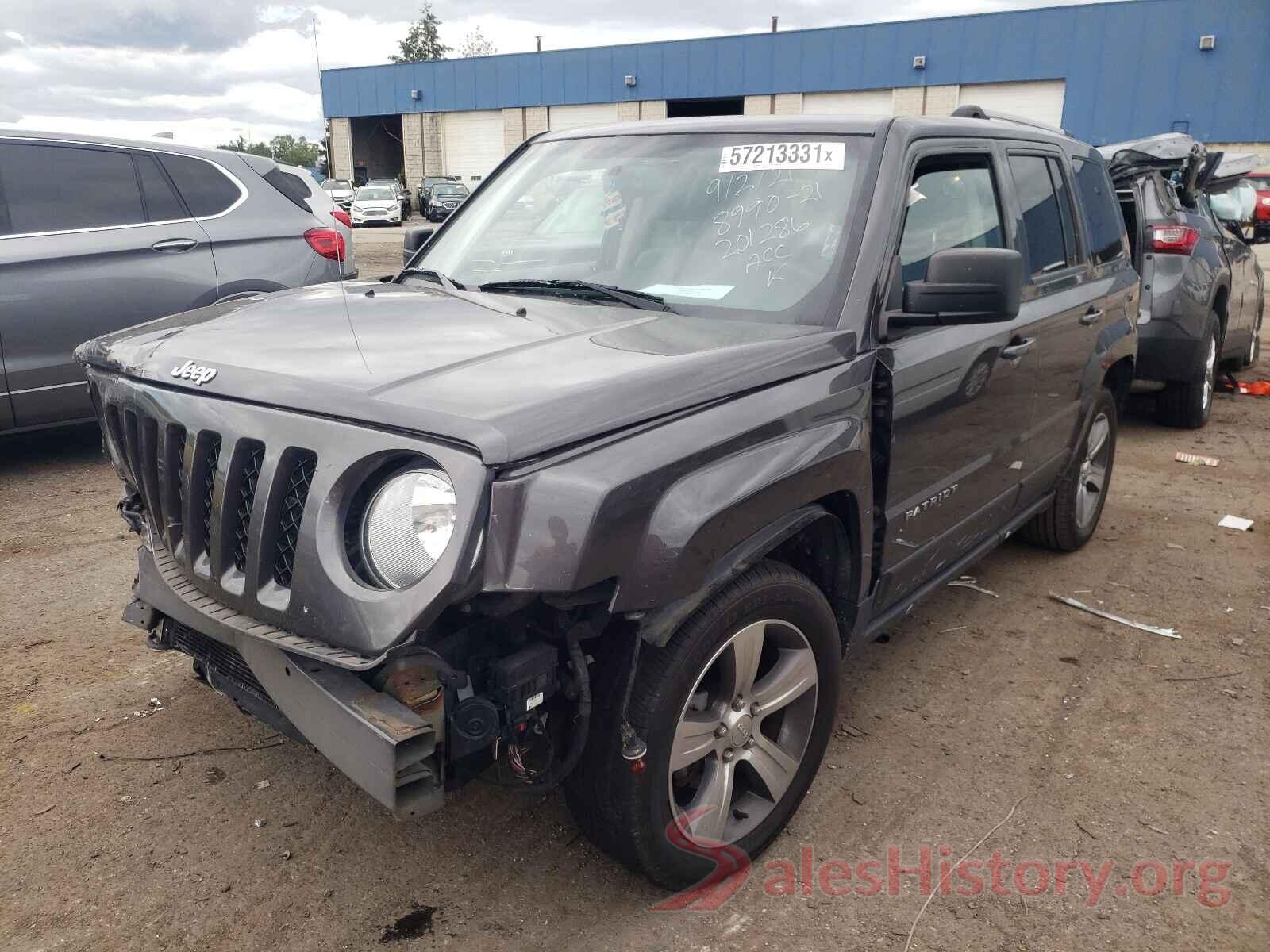 1C4NJPFA6HD201286 2017 JEEP PATRIOT