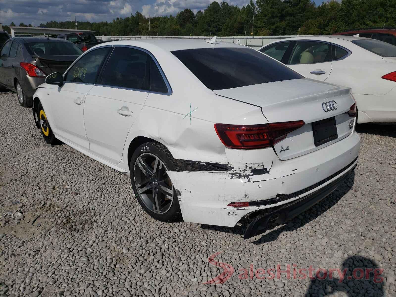 WAUENAF49HN004177 2017 AUDI A4