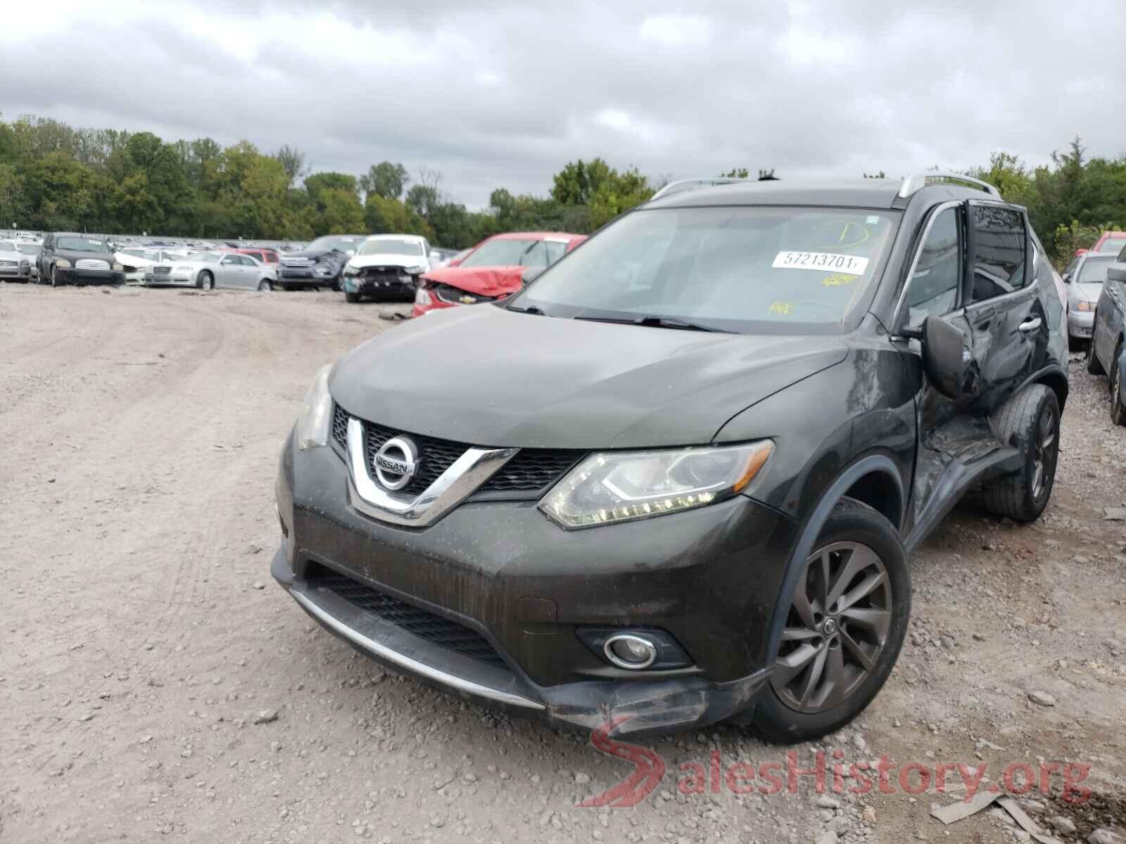 5N1AT2MT3GC738021 2016 NISSAN ROGUE