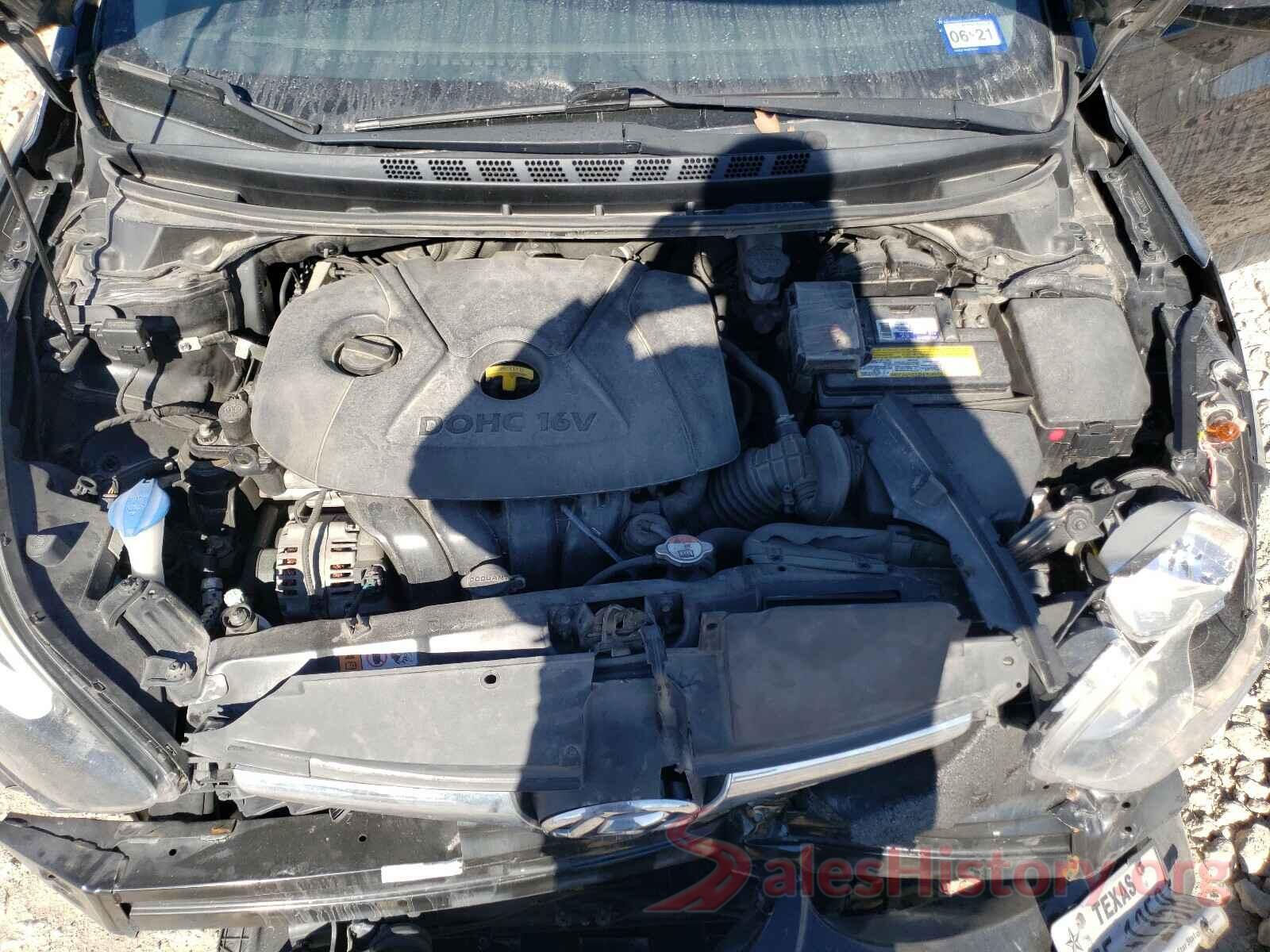 5NPDH4AE2GH707657 2016 HYUNDAI ELANTRA