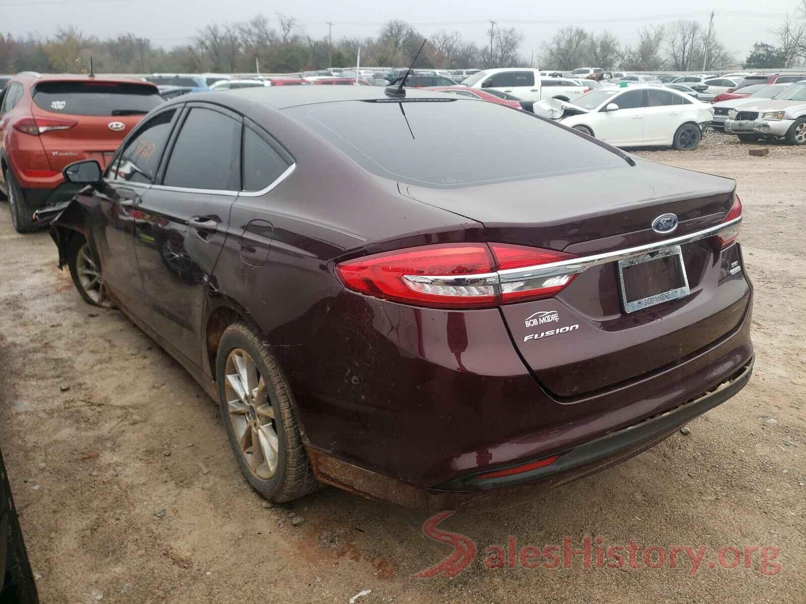 3FA6P0HD9HR347678 2017 FORD FUSION