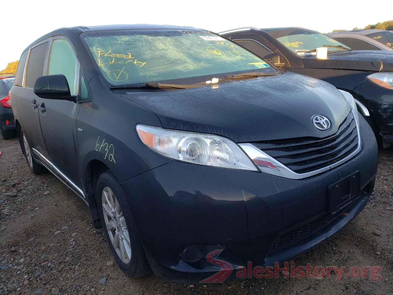 5TDJZ3DC4HS165199 2017 TOYOTA SIENNA