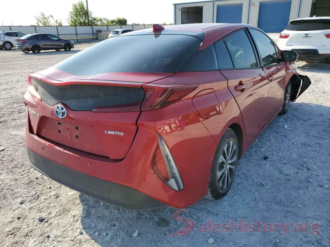 JTDKAMFP0M3192686 2021 TOYOTA PRIUS