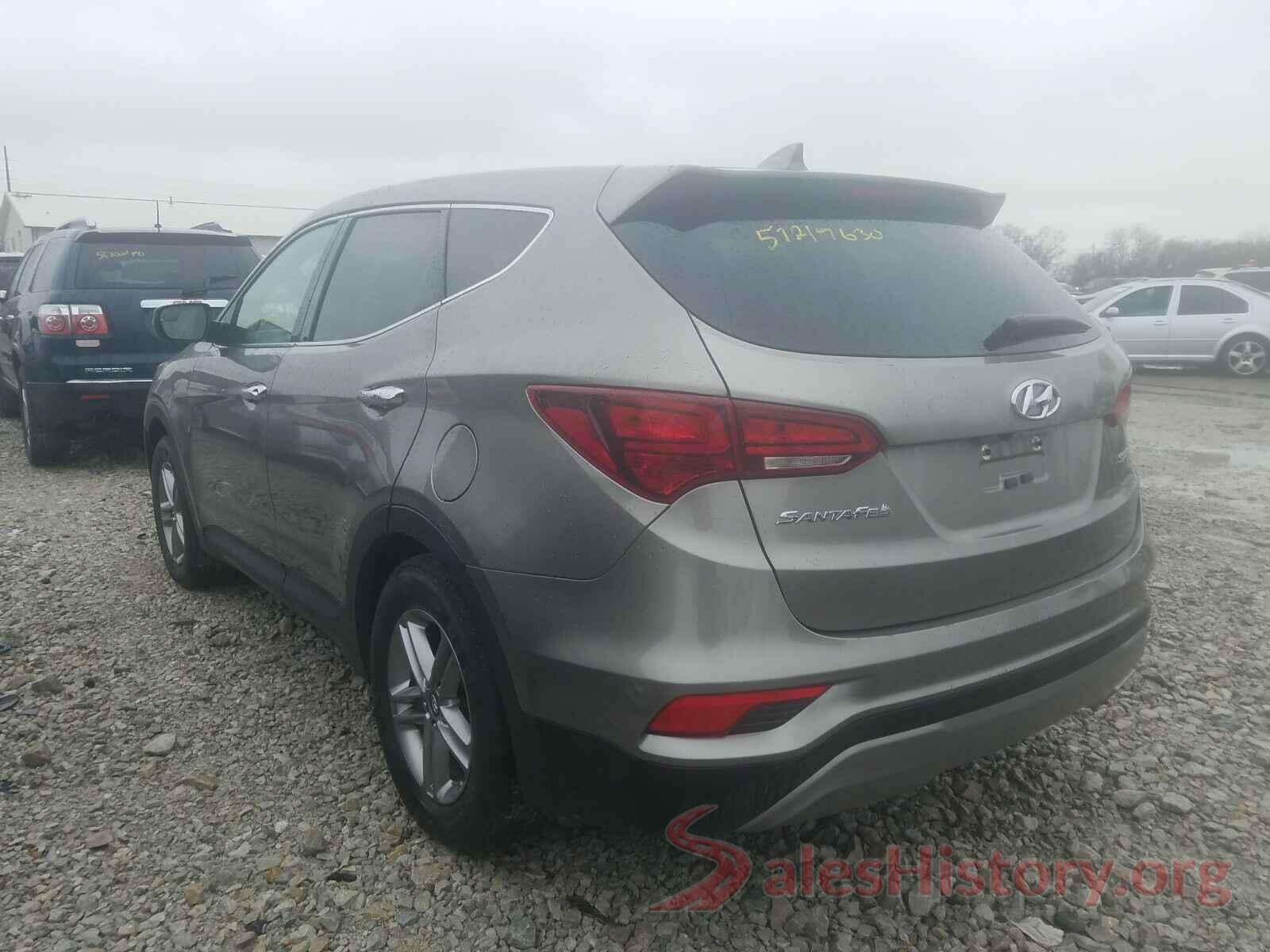 5XYZT3LB8HG436985 2017 HYUNDAI SANTA FE