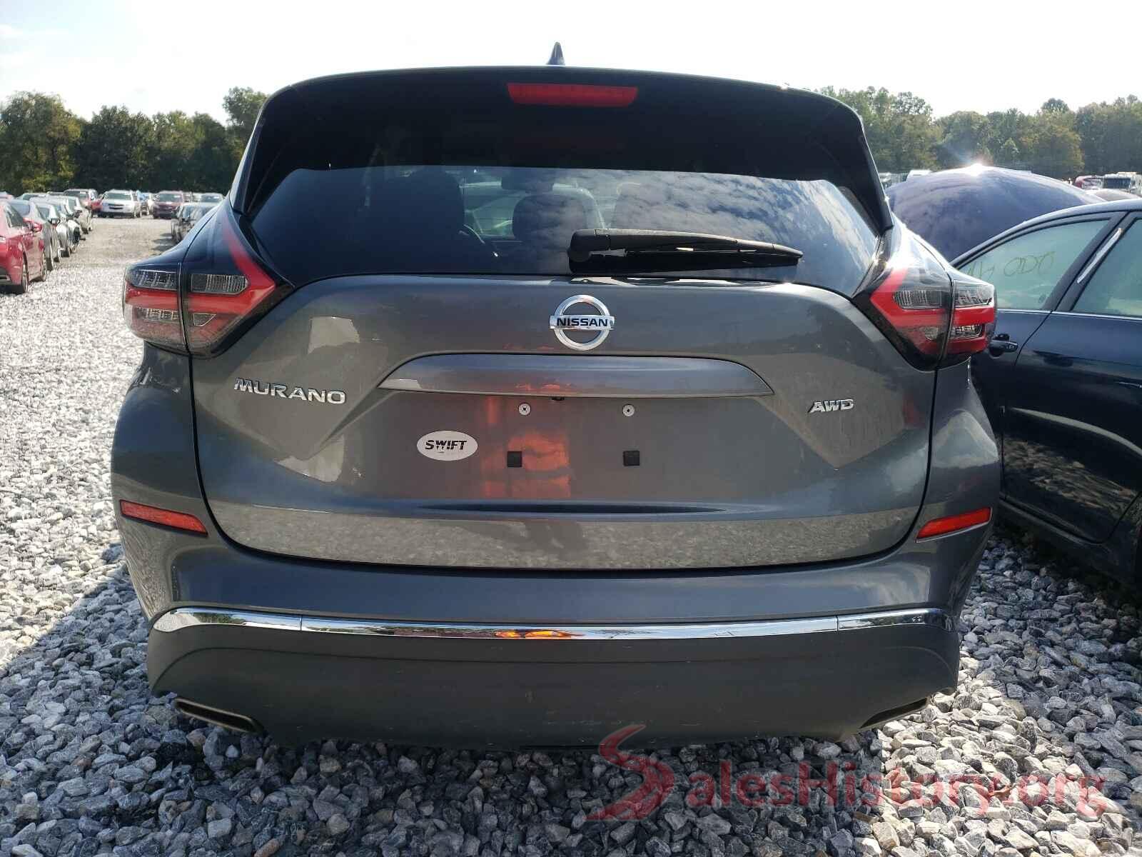 5N1AZ2MS0KN138429 2019 NISSAN MURANO