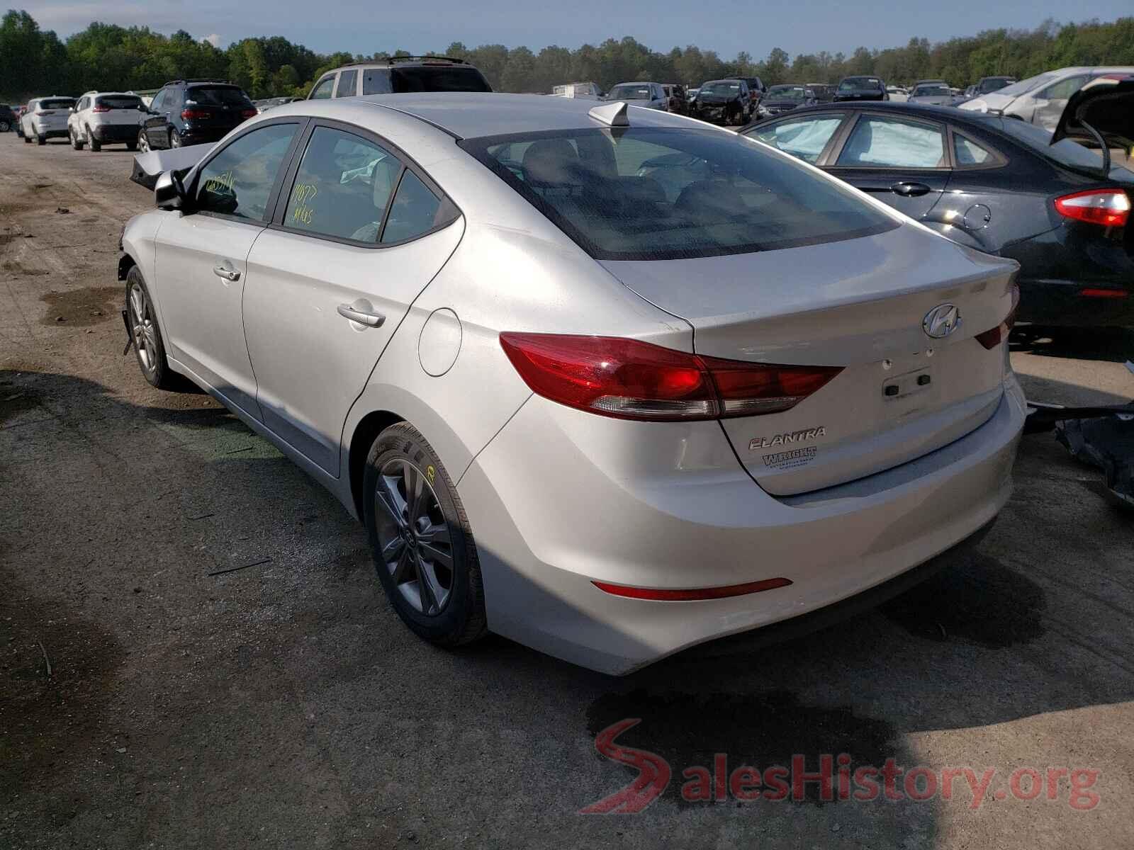 KMHD84LFXHU243378 2017 HYUNDAI ELANTRA