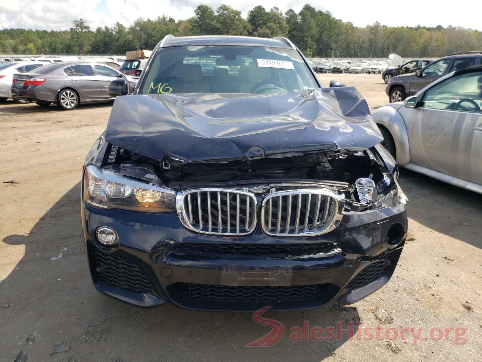 5UXWX9C39H0W67045 2017 BMW X3