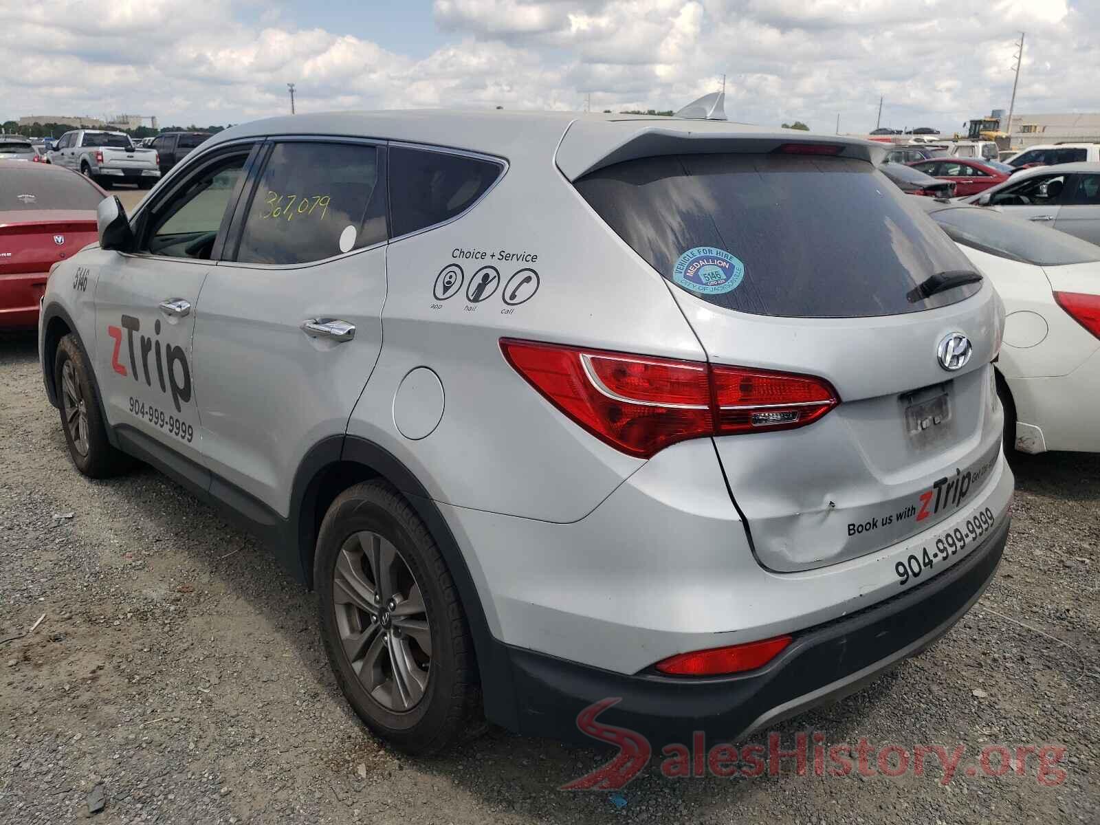 5XYZT3LBXGG340225 2016 HYUNDAI SANTA FE