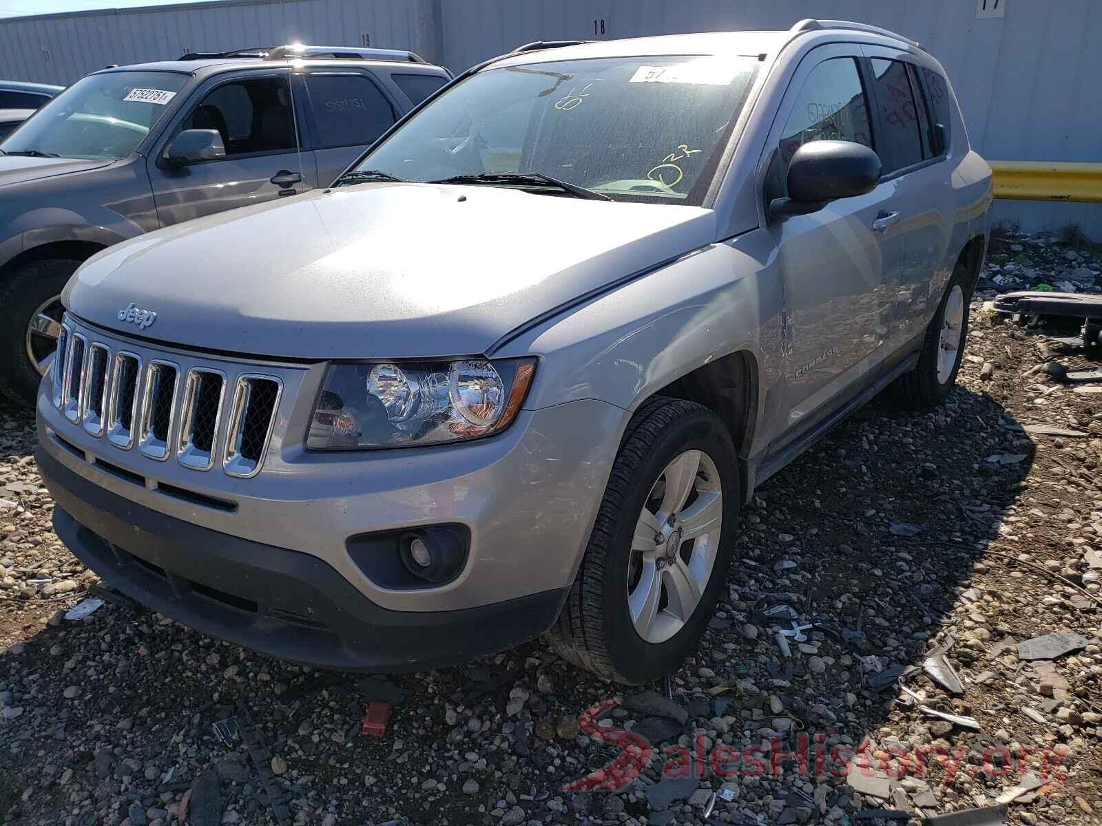 1C4NJDBB4HD104536 2017 JEEP COMPASS