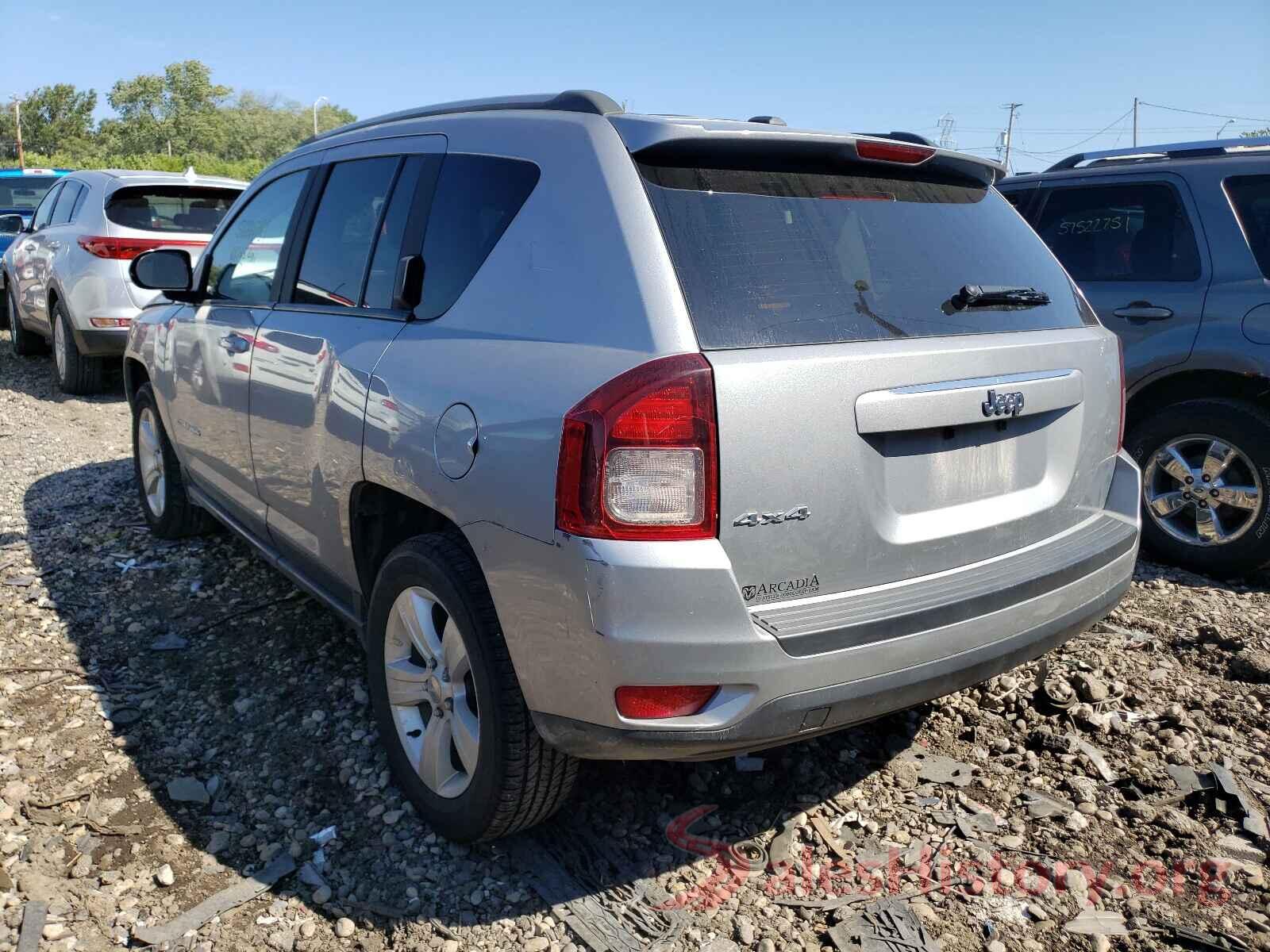 1C4NJDBB4HD104536 2017 JEEP COMPASS