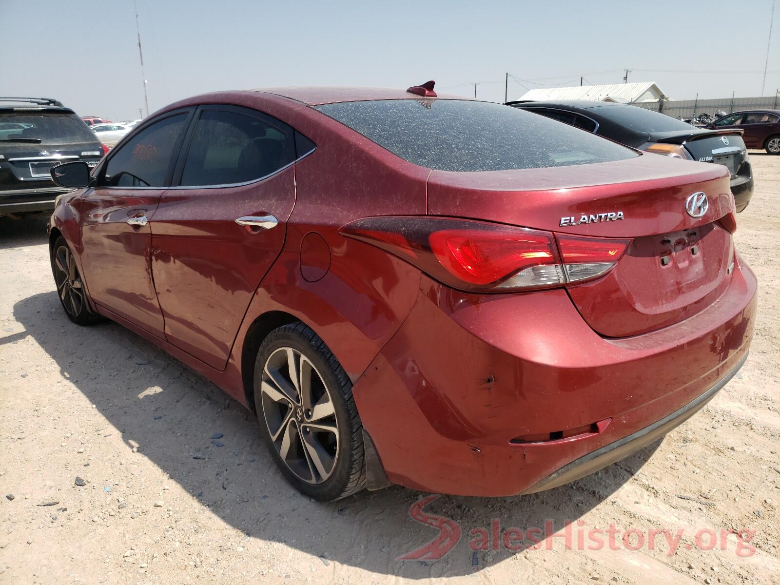 5NPDH4AE0GH654067 2016 HYUNDAI ELANTRA