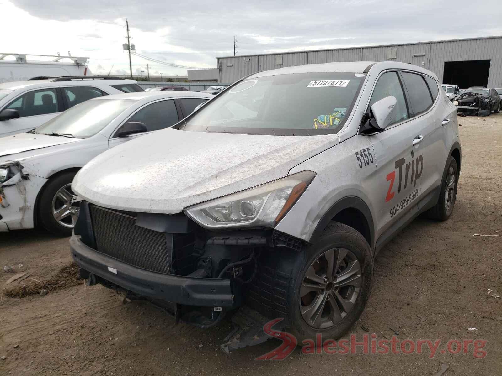 5XYZT3LB1GG342171 2016 HYUNDAI SANTA FE