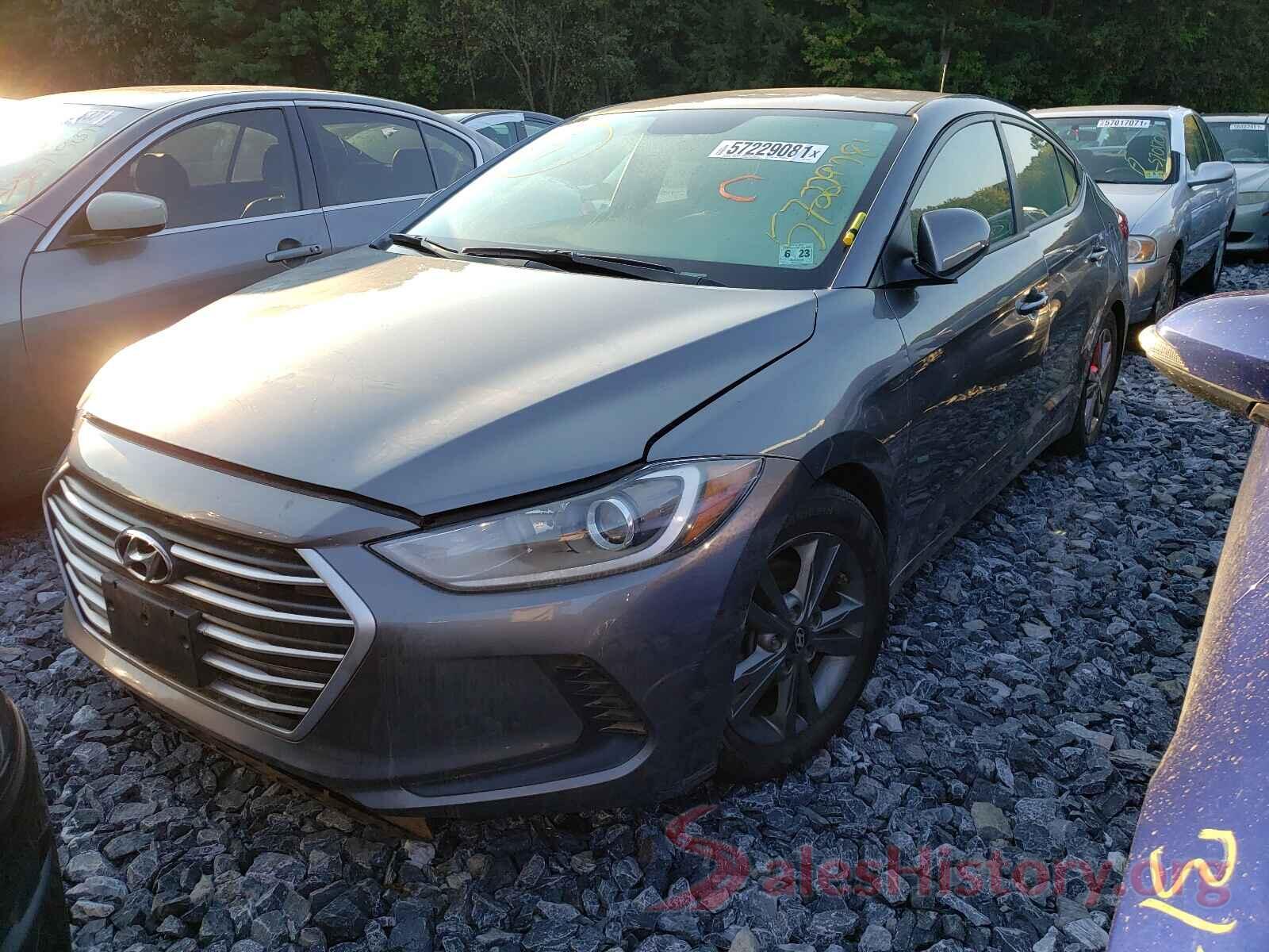 5NPD84LF8JH341281 2018 HYUNDAI ELANTRA