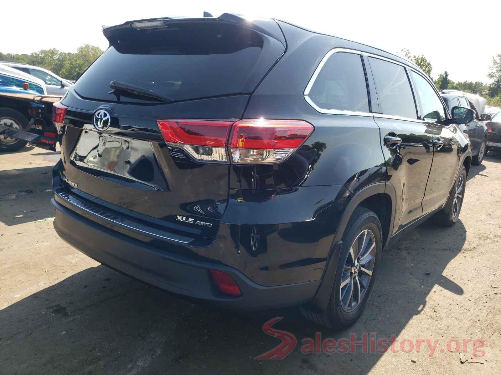 5TDJZRFH4JS553857 2018 TOYOTA HIGHLANDER