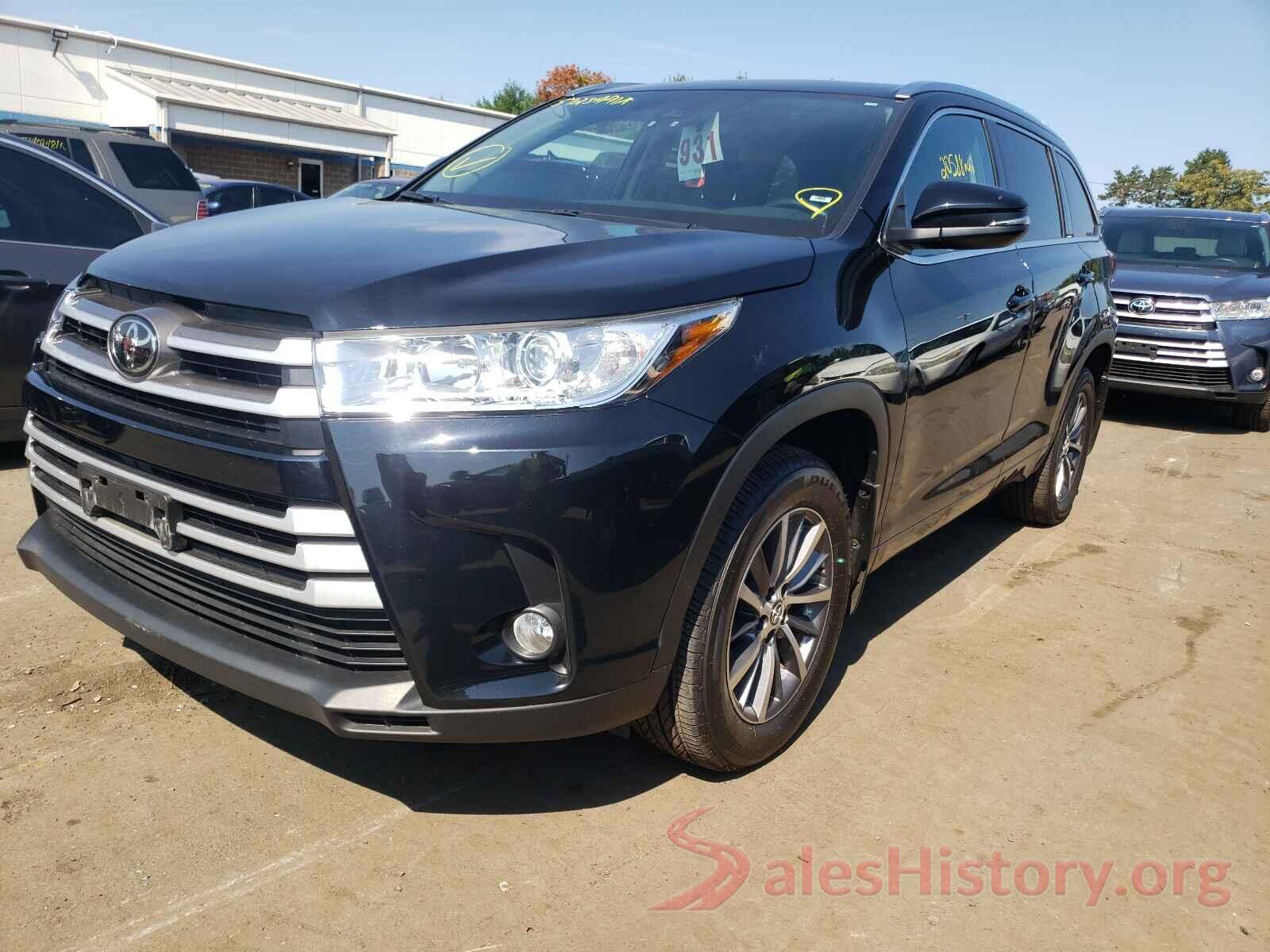 5TDJZRFH4JS553857 2018 TOYOTA HIGHLANDER