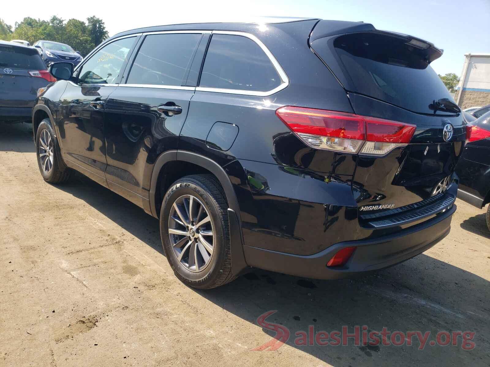 5TDJZRFH4JS553857 2018 TOYOTA HIGHLANDER