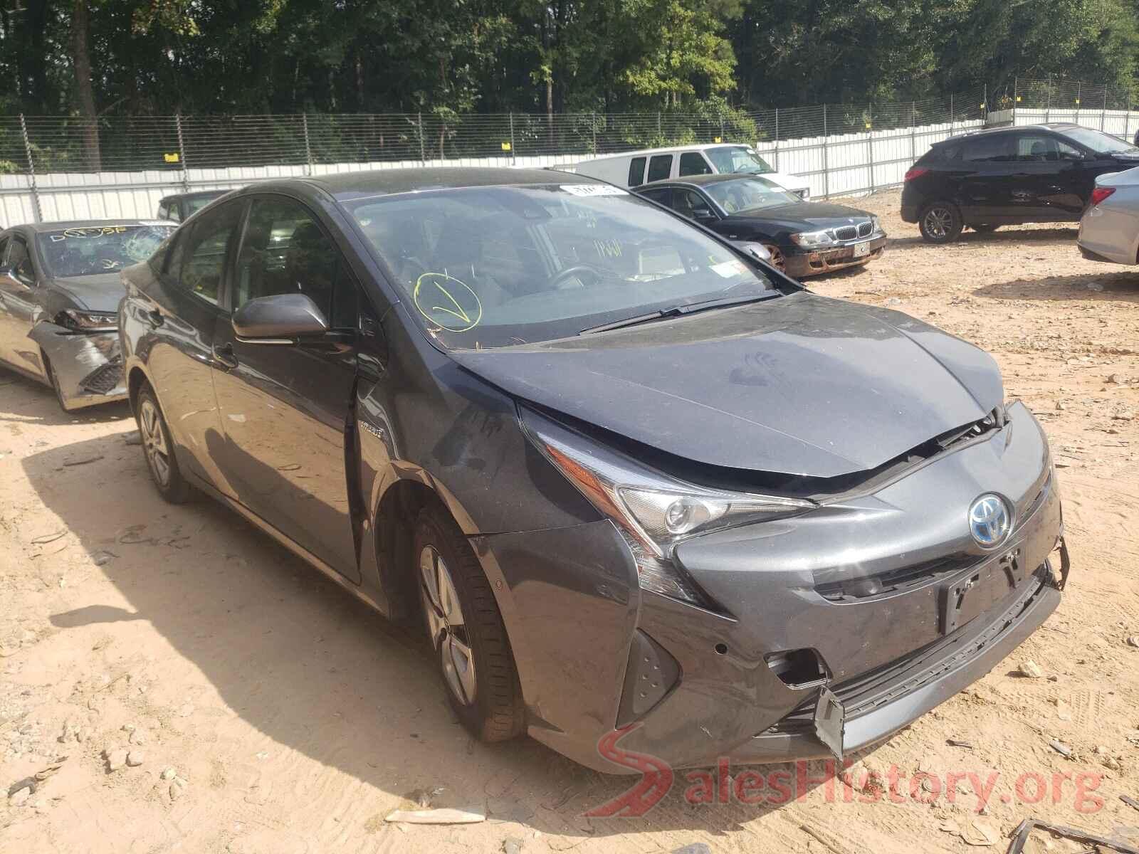 JTDKBRFU9J3064104 2018 TOYOTA PRIUS