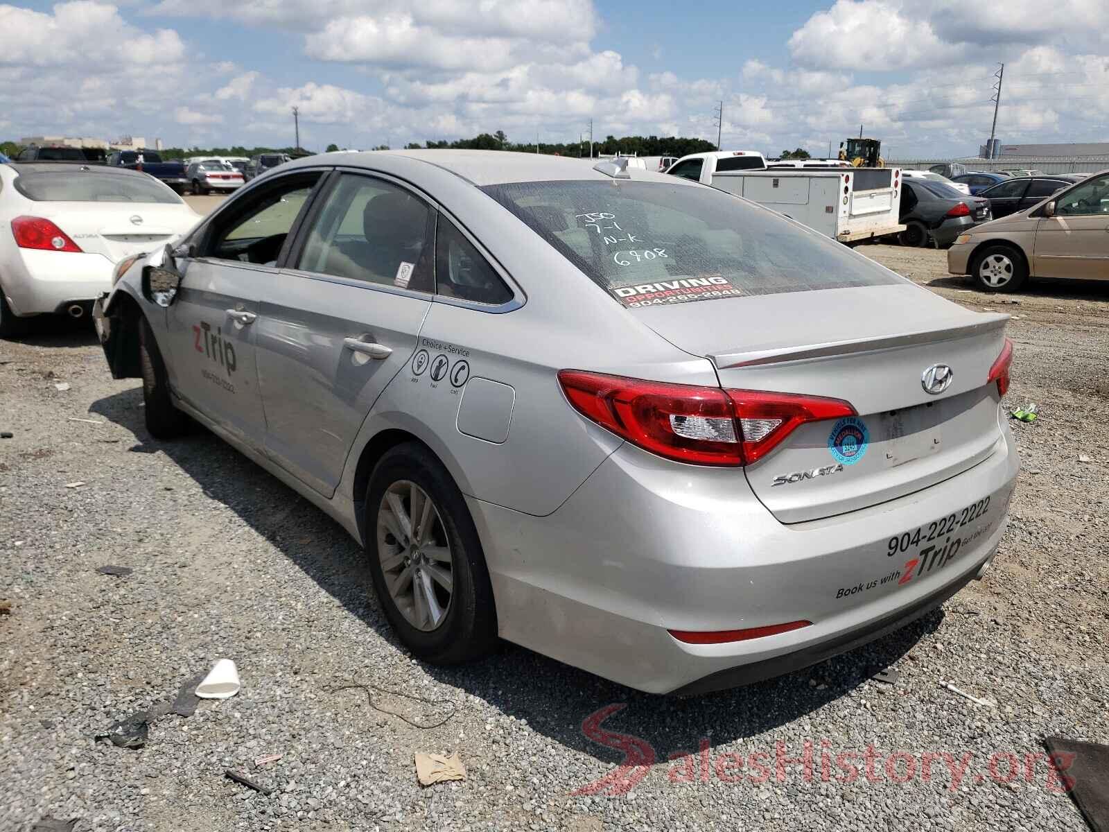 5NPE24AFXHH446908 2017 HYUNDAI SONATA