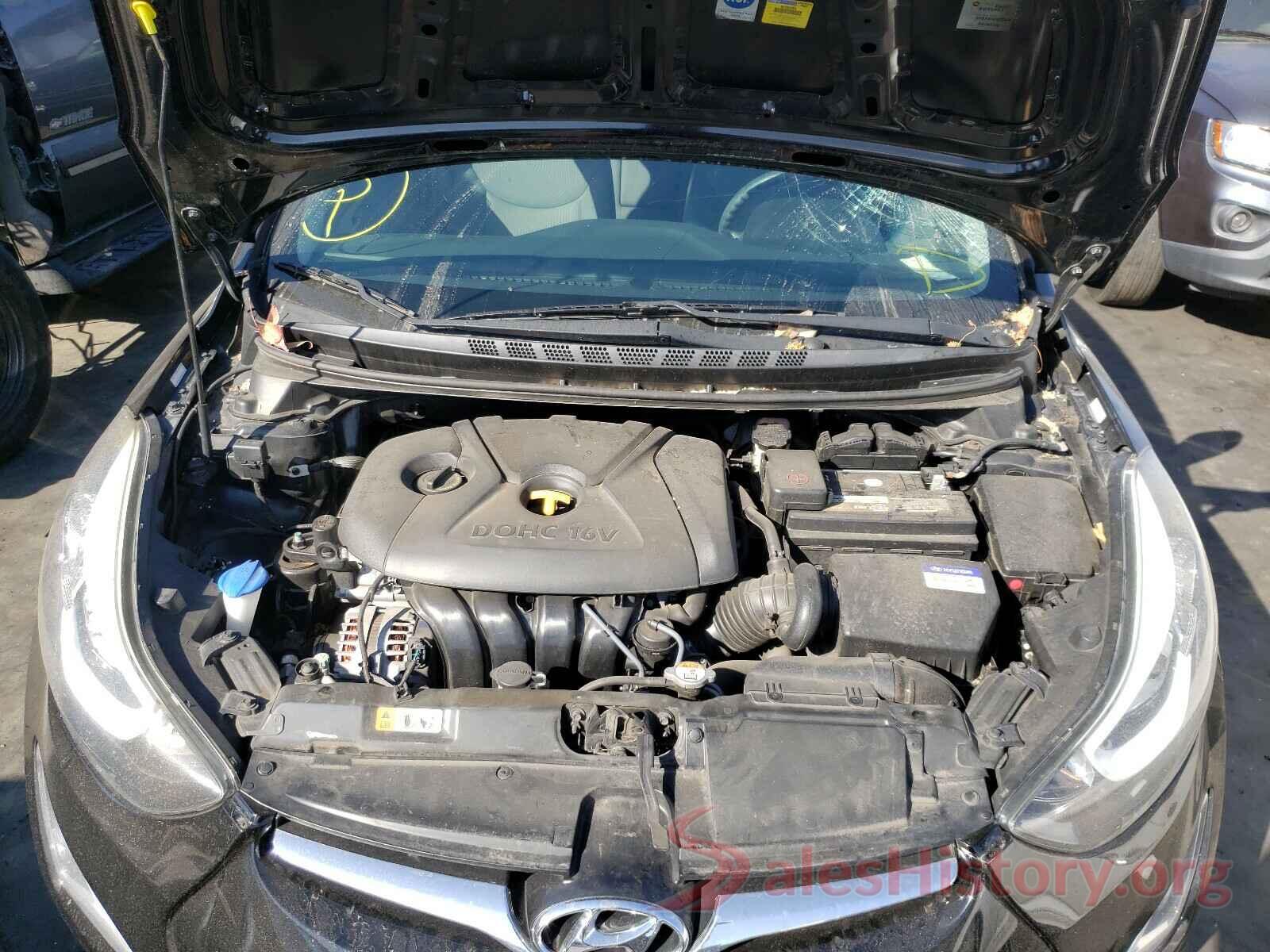 KMHDH4AE4GU490727 2016 HYUNDAI ELANTRA