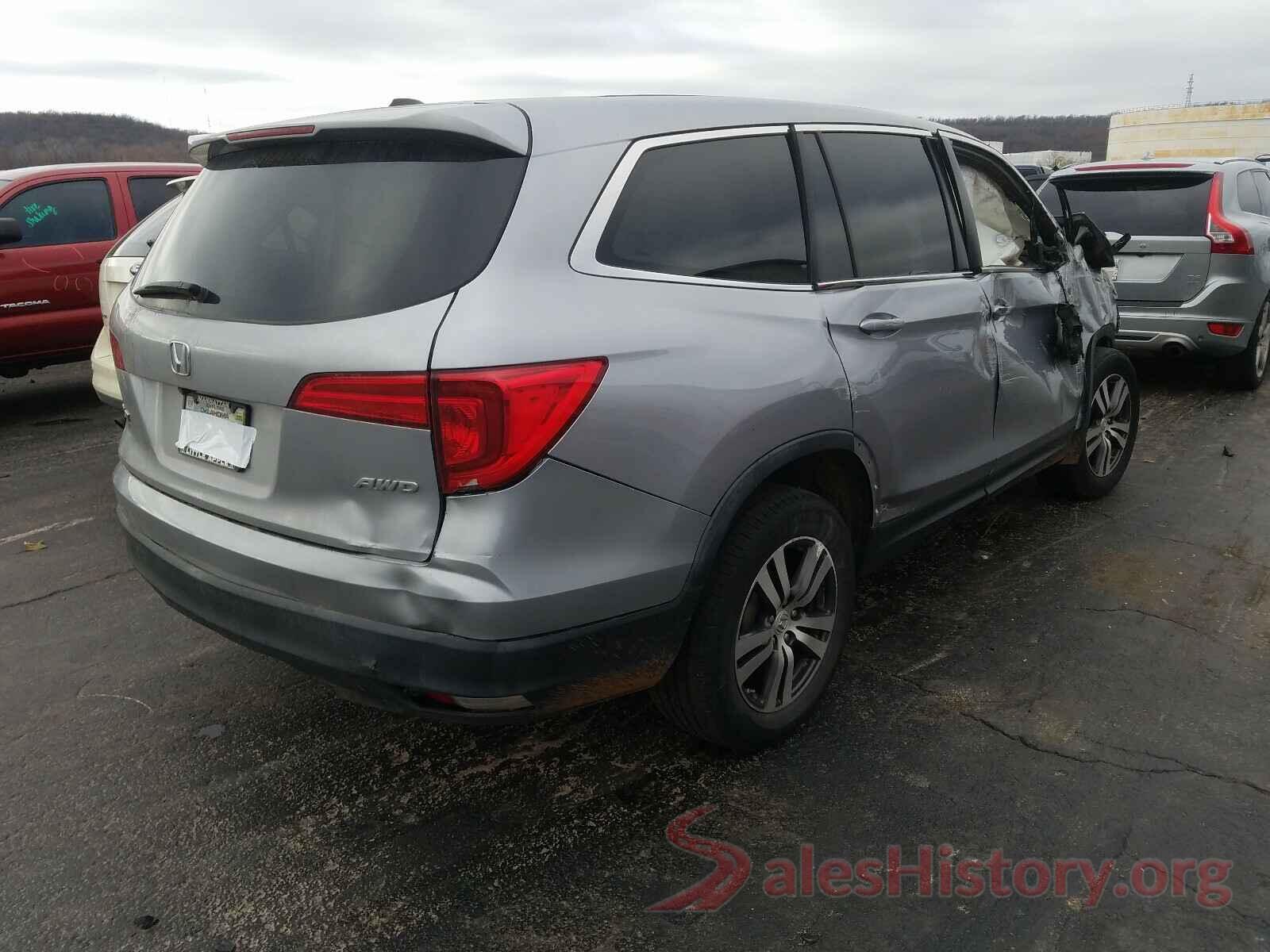 5FNYF6H52GB030679 2016 HONDA PILOT