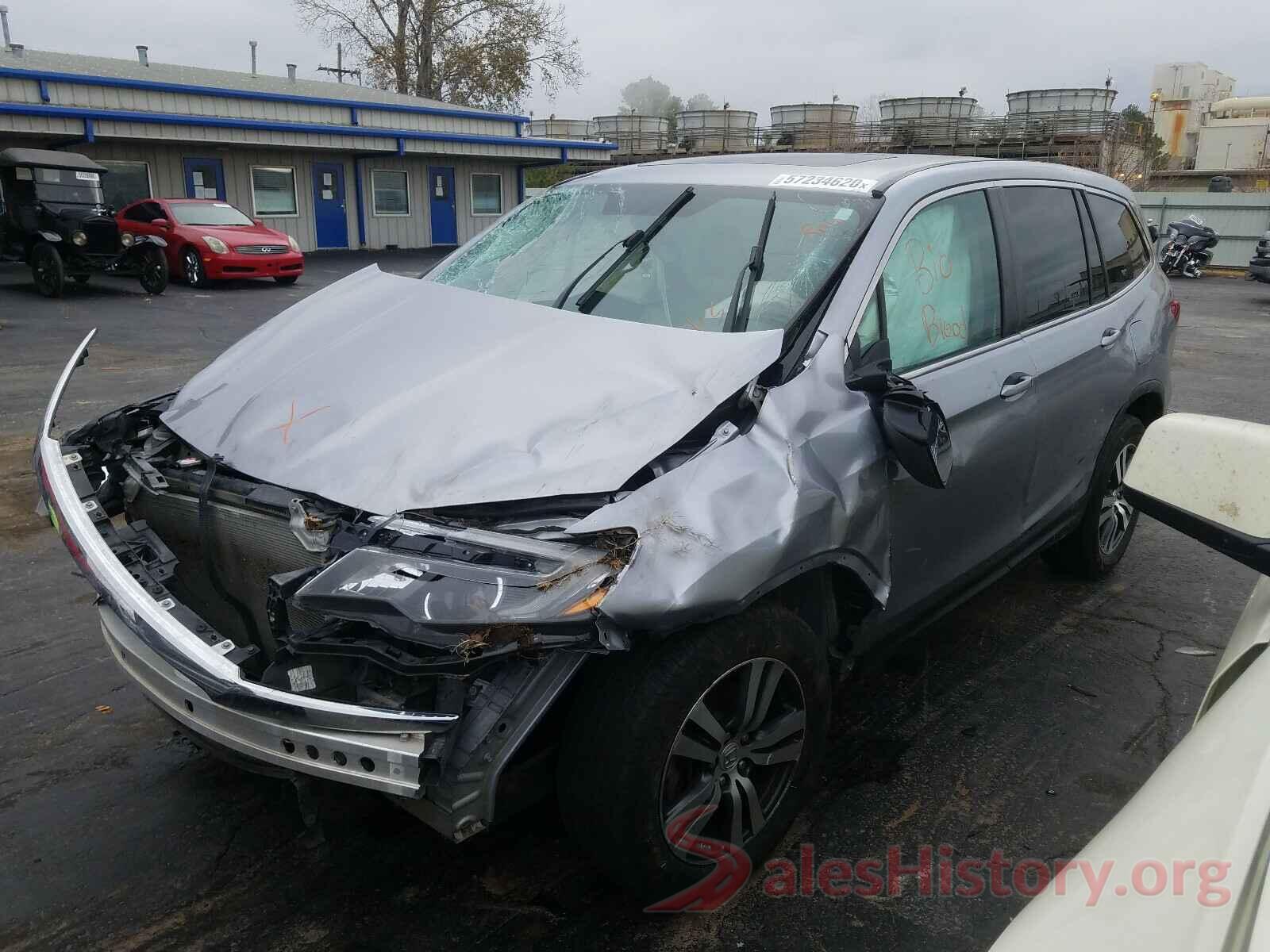 5FNYF6H52GB030679 2016 HONDA PILOT