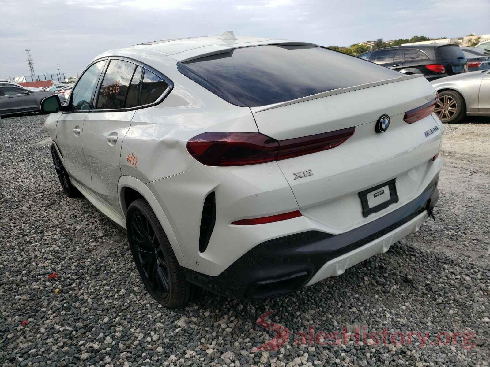 5UXCY8C01L9B51091 2020 BMW X6