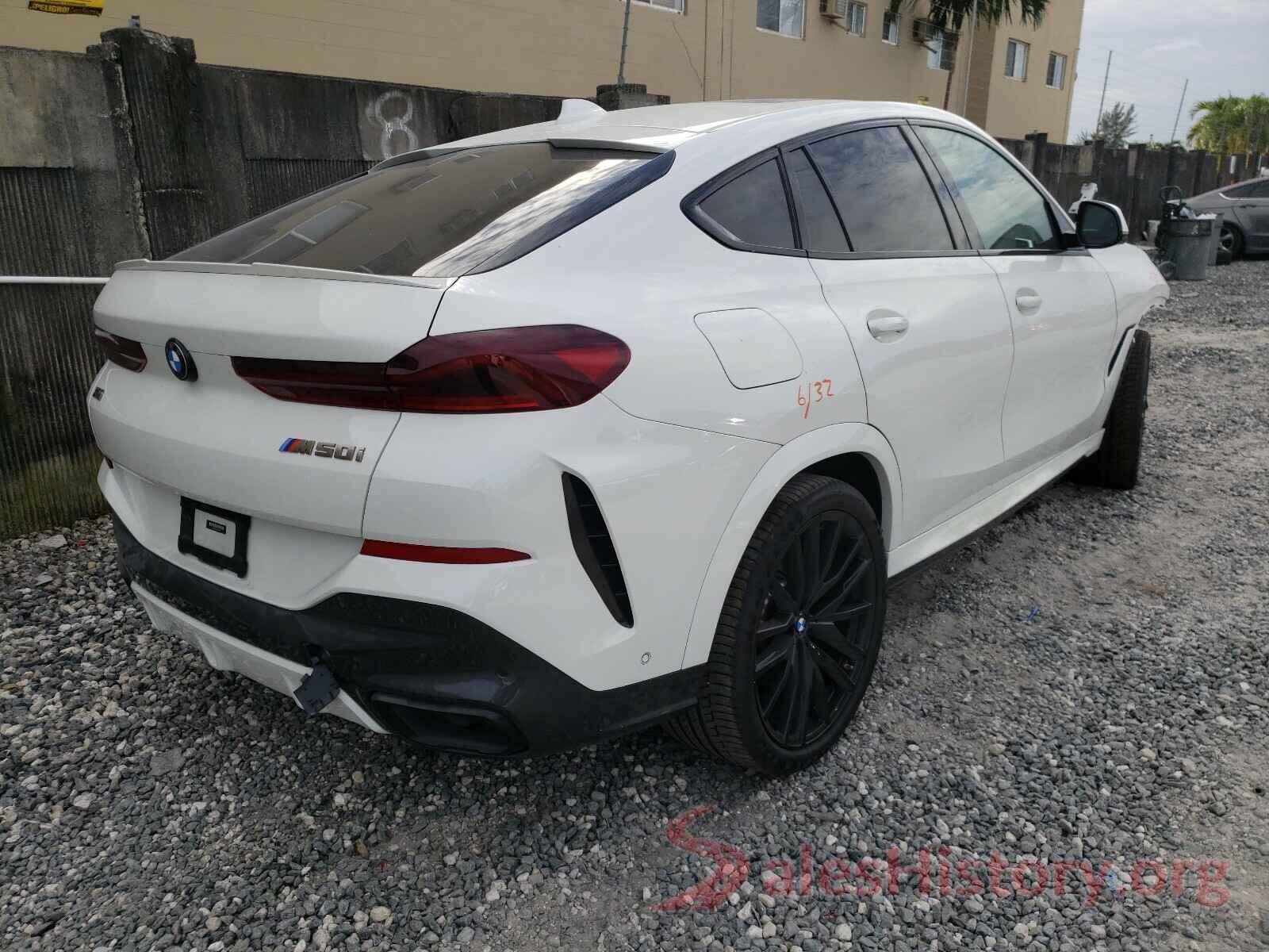 5UXCY8C01L9B51091 2020 BMW X6