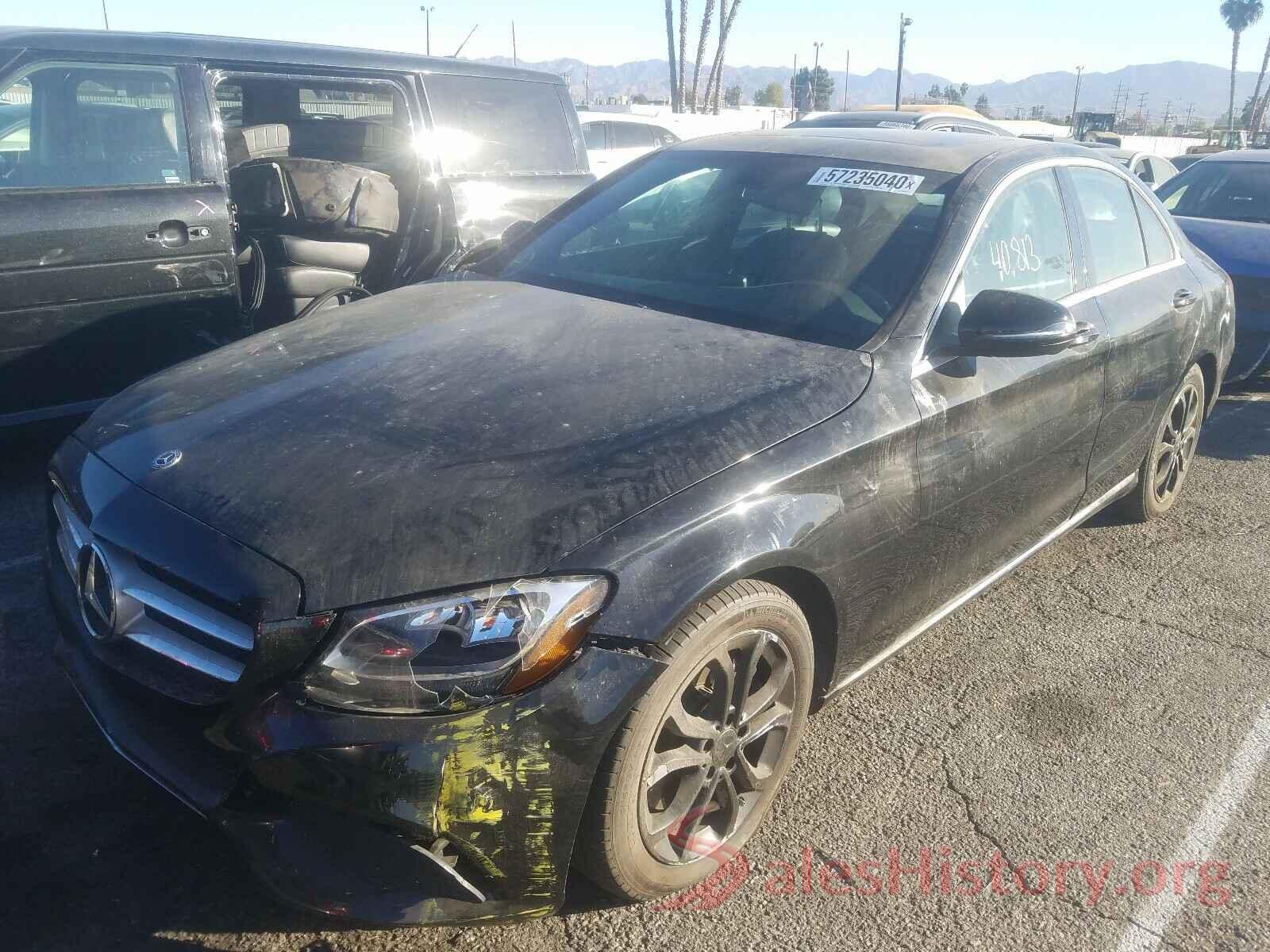 55SWF4JB4JU252528 2018 MERCEDES-BENZ C CLASS