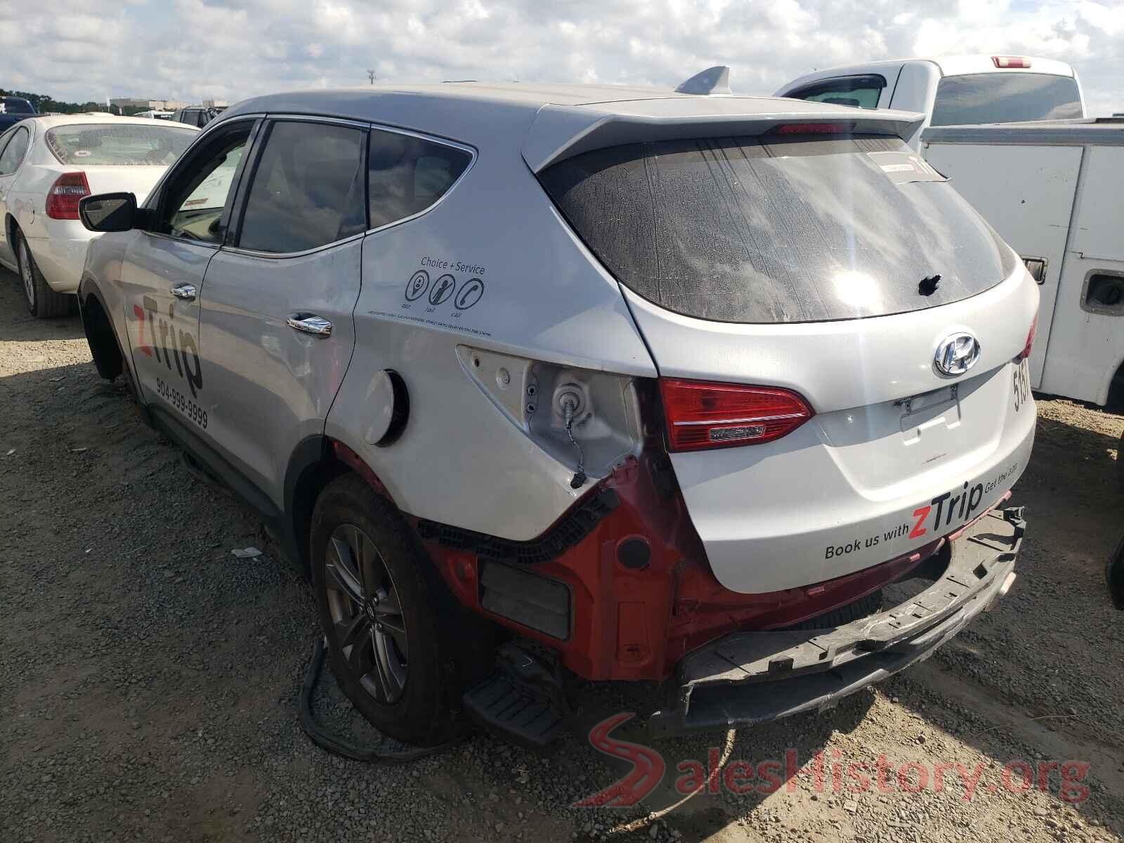 5XYZT3LB6GG318898 2016 HYUNDAI SANTA FE