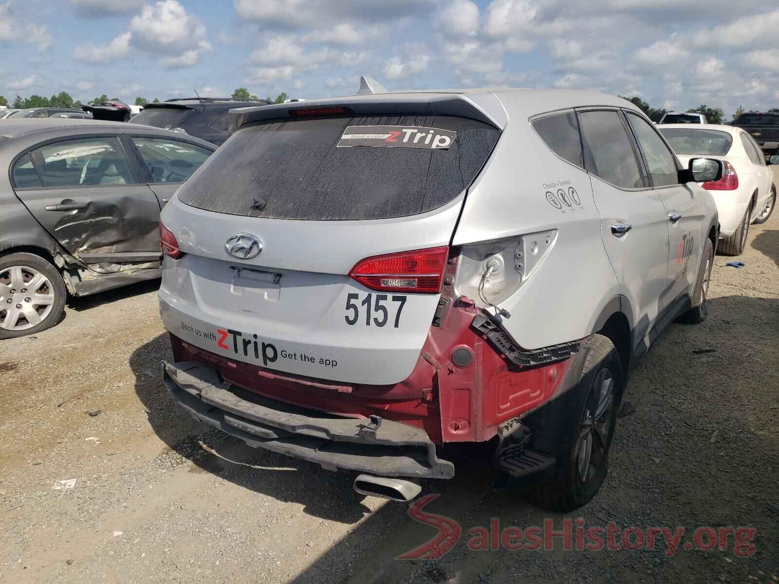 5XYZT3LB6GG318898 2016 HYUNDAI SANTA FE