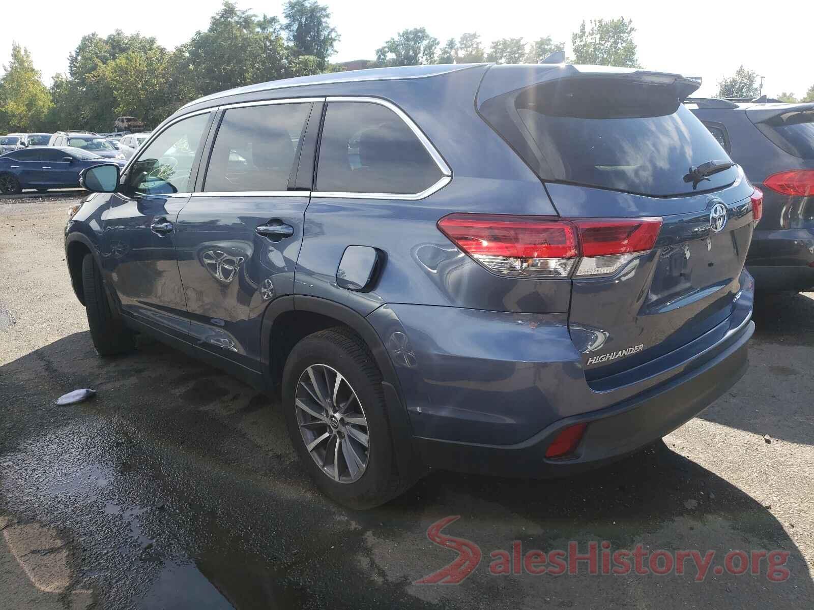 5TDJZRFH6KS724982 2019 TOYOTA HIGHLANDER