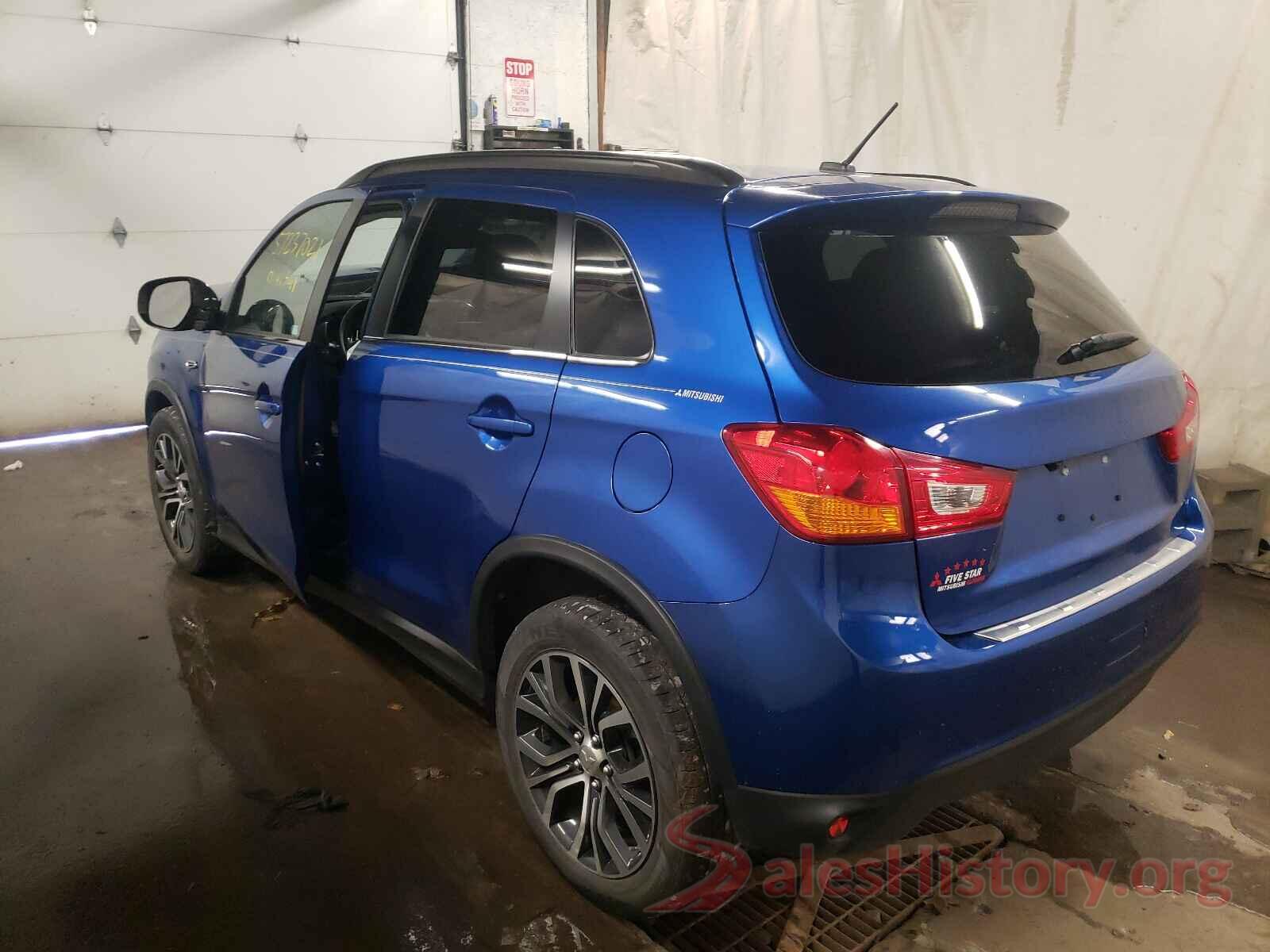 JA4AR4AWXGZ043054 2016 MITSUBISHI OUTLANDER